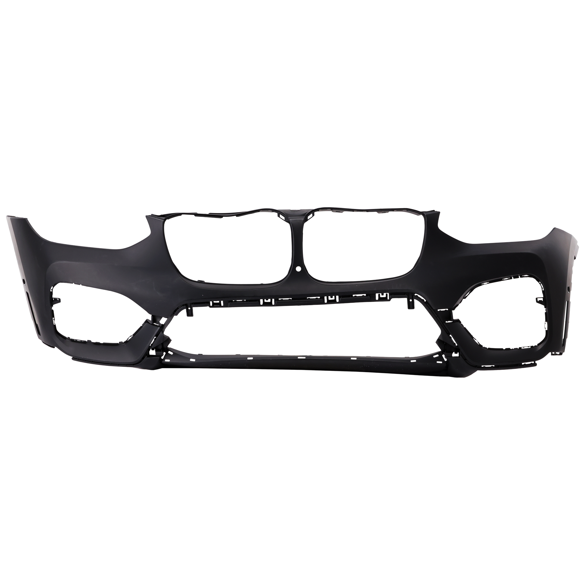 AM X3-18-21 FRONT BUMPER COVER Primed 30I Model Luxury Line w o M Sport Pkg w Park Assist Sensor Holes w Parking Assistant Plus CAPA SKU RB01030086PQ Partslink BM1000496C OEM 51117490212