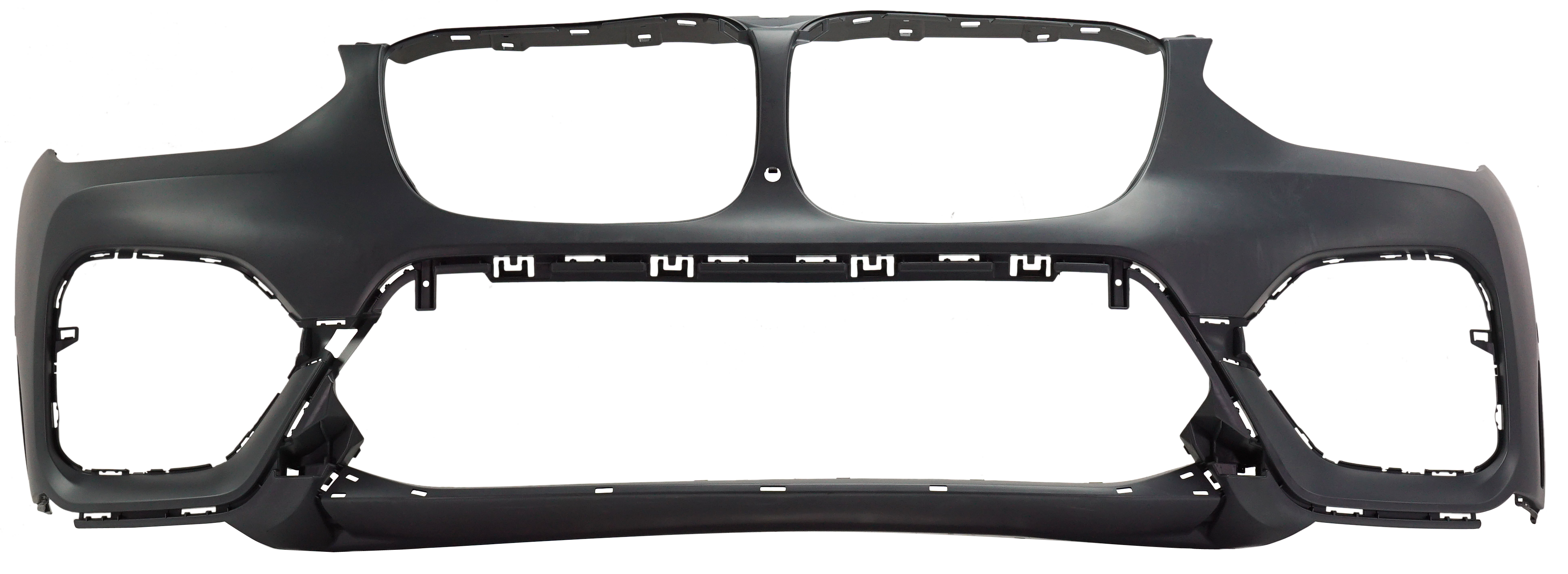 AM X3-18-21 FRONT BUMPER COVER Primed 30I Model Luxury Line w o M Sport Pkg w Park Assist Sensor Holes w Parking Assistant Plus SKU RB01030086P Partslink BM1000496 OEM 51117490212