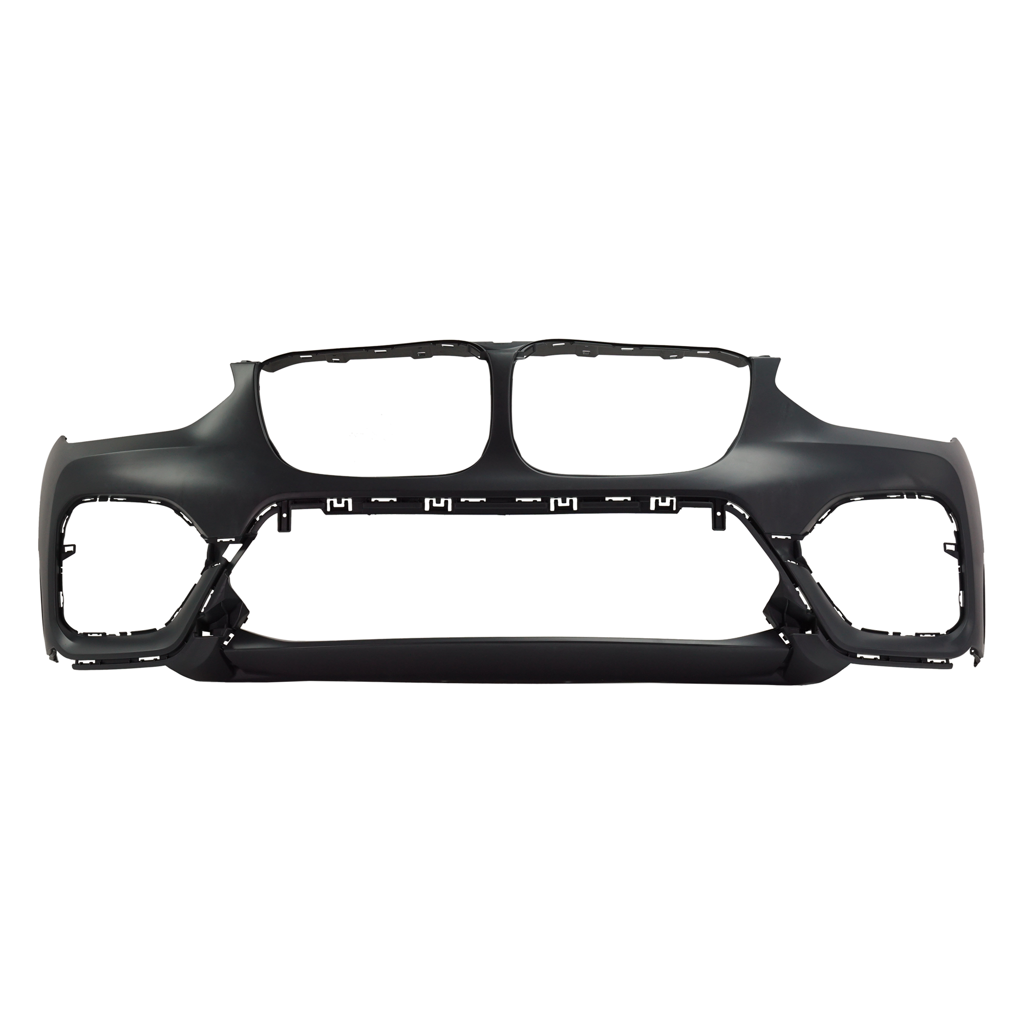 AM X3-18-21 FRONT BUMPER COVER Primed 30I Model XLine w o M Sport Pkg w Park Assist Sensor Holes w o Park Assistant Plus CAPA SKU RB01030088PQ Partslink BM1000492C OEM 51117484782