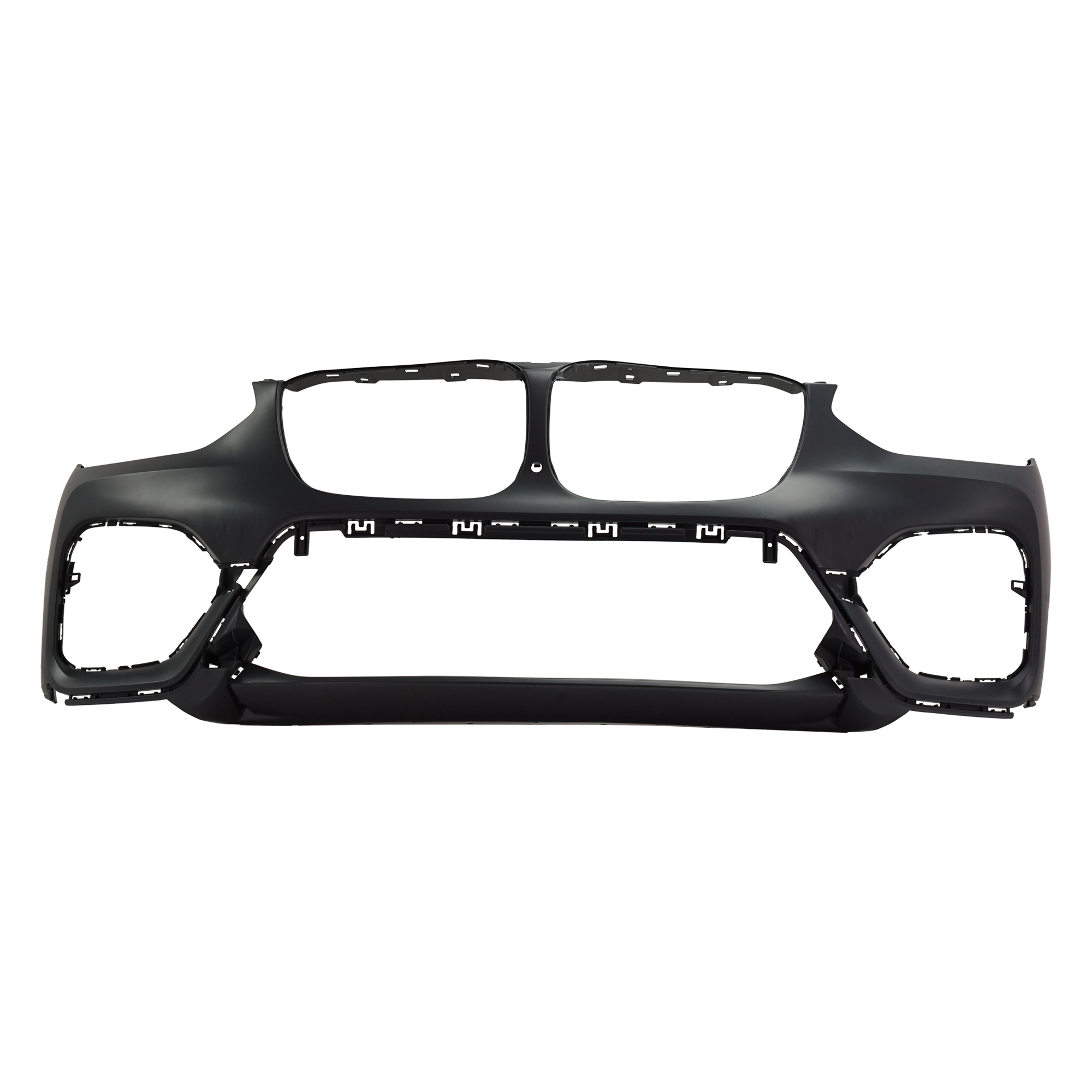 AM X3-18-21 FRONT BUMPER COVER Primed 30I Model XLine w o M Sport Pkg w Park Assist Sensor Holes w Park Assistant Plus CAPA SKU RB01030089PQ Partslink BM1000493C OEM 51117490211