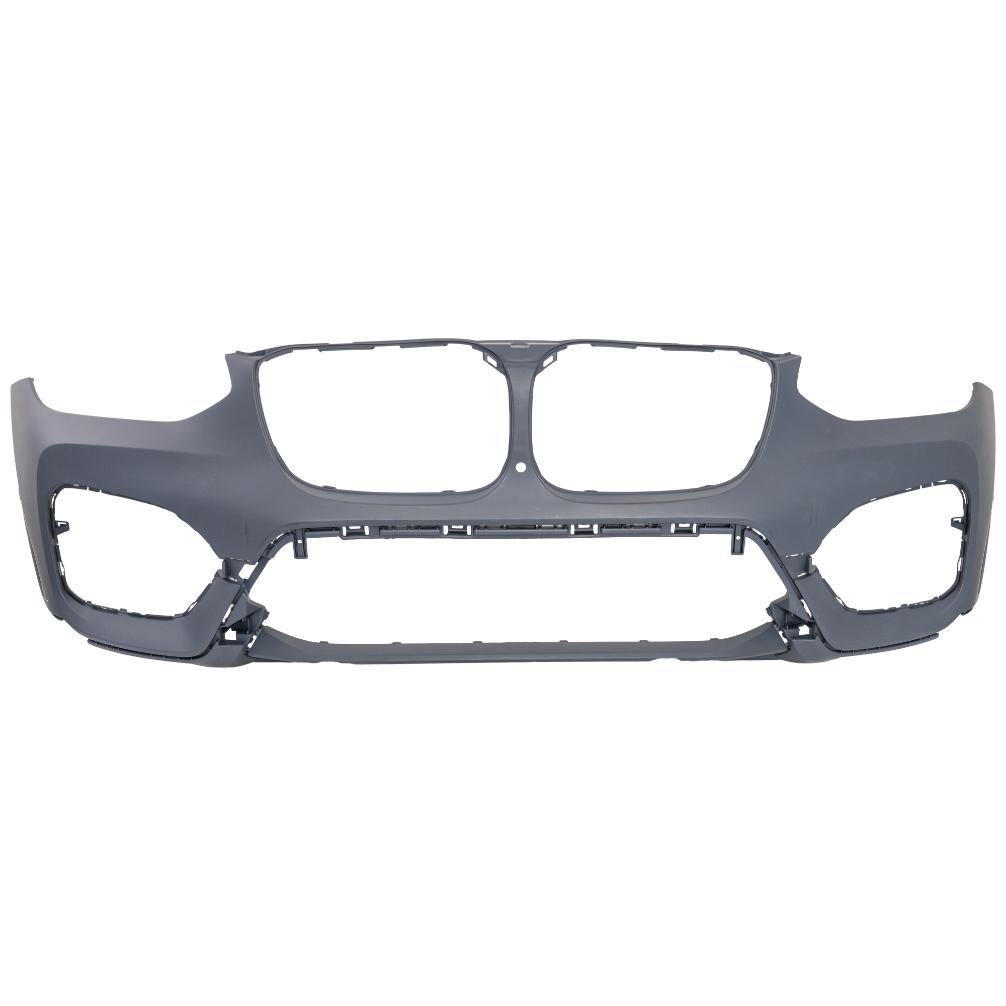 AM X3-18-21 FRONT BUMPER COVER Primed 30I Model XLine w o M Sport Pkg w Park Assist Sensor Holes w Park Assistant Plus SKU RB01030089P Partslink BM1000493 OEM 51117490211