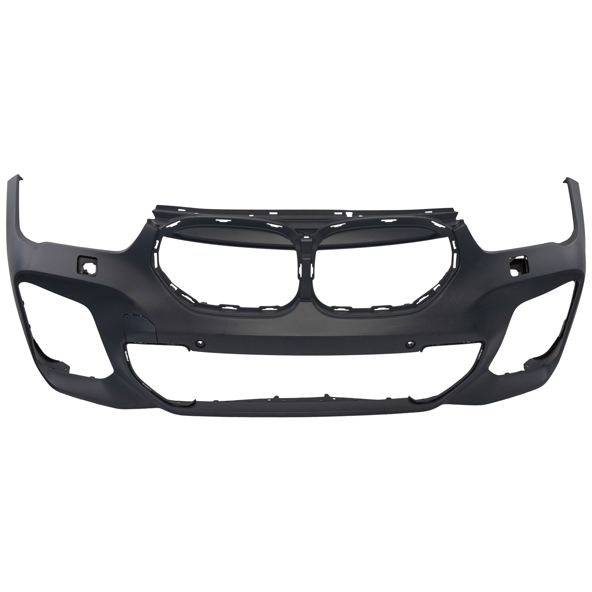 AM X1-20-22 FRONT BUMPER COVER Primed w M Pkg w HLW and Park Assist Sensor Holes SKU RB01030104P Partslink BM1000528 OEM 51119883768