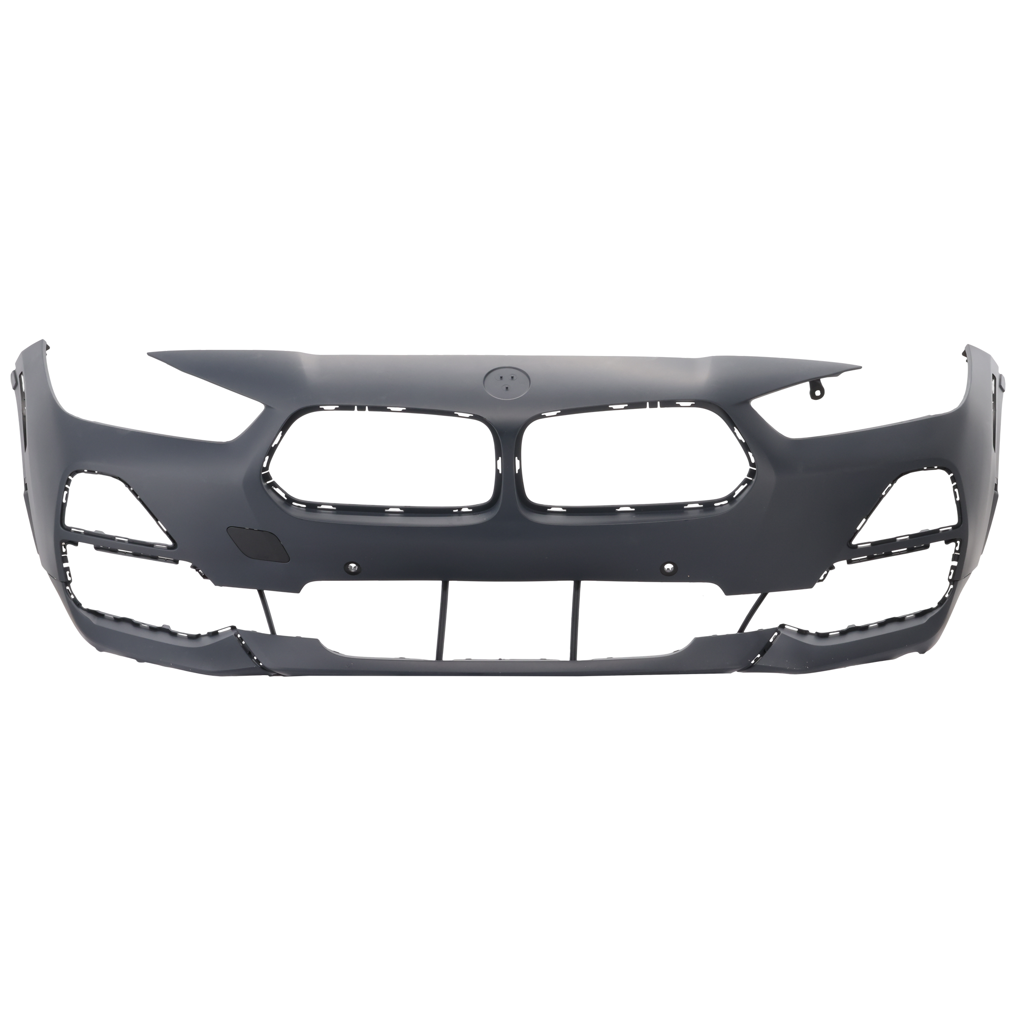 AM X2-18-22 FRONT BUMPER COVER Primed w o M Sport X Pkg w o HLW Holes w PDC Sensor Holes SKU RB01030106P Partslink BM1000501 OEM 51119491566