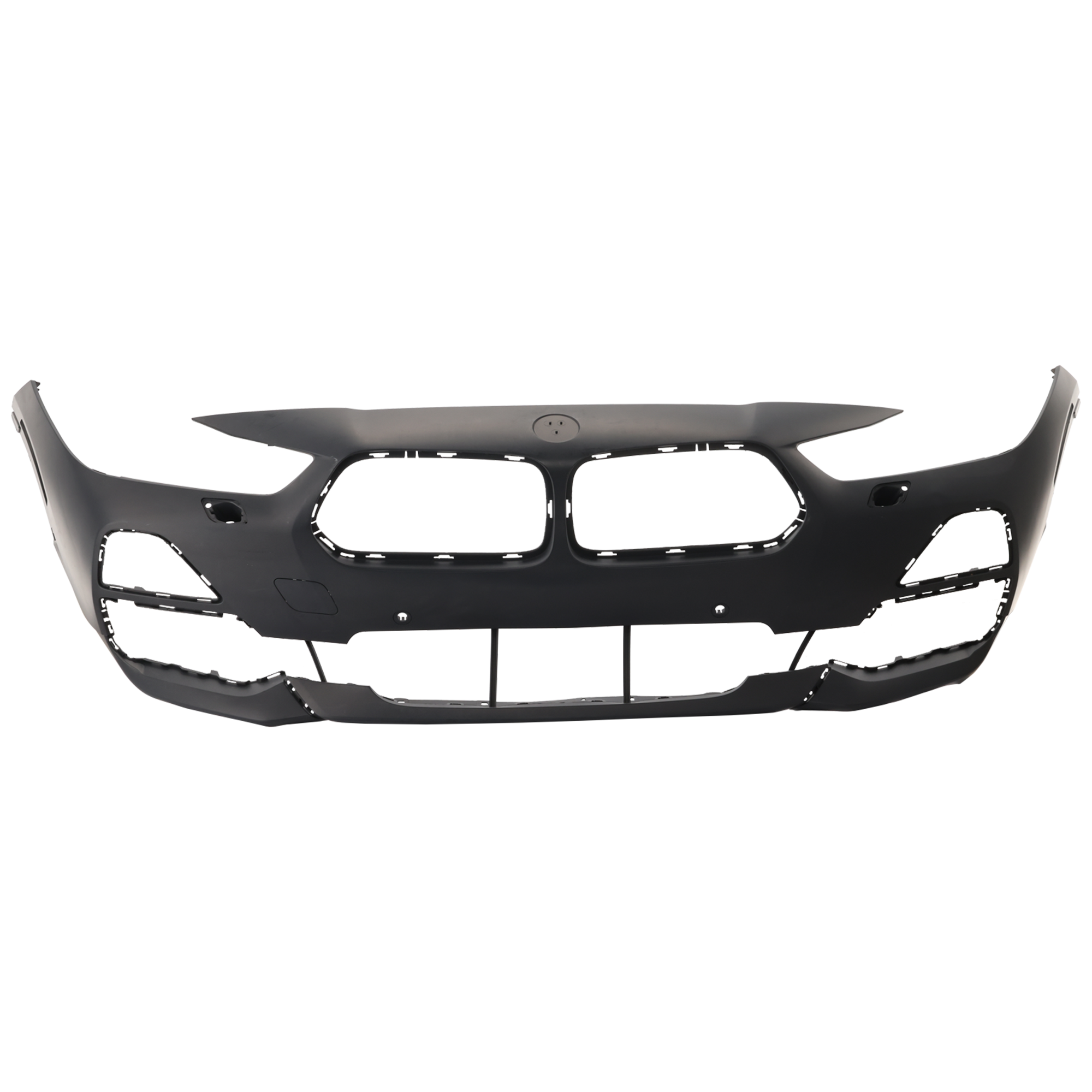AM X2-18-20 FRONT BUMPER COVER Primed w o M Sport X Pkg w HLW and PDC Sensor Holes SKU RB01030108P Partslink BM1000503 OEM 51119491565