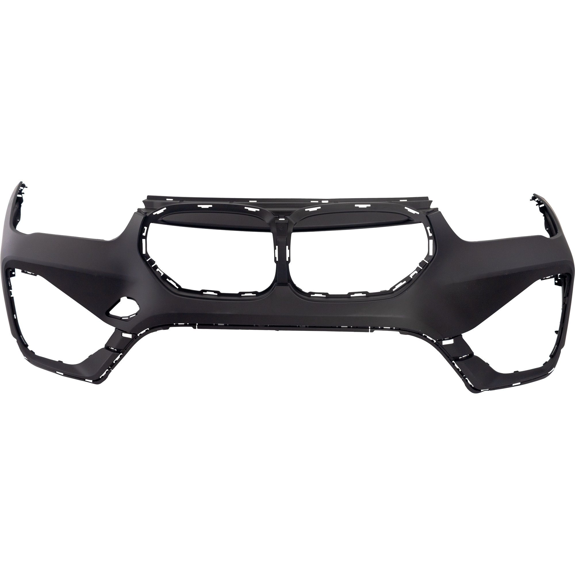 AM X1-20-22 FRONT BUMPER COVER Primed w o M Pkg w o HLW and Park Assist Sensor Holes CAPA SKU RB01030114PQ Partslink BM1000534C OEM 51119451691