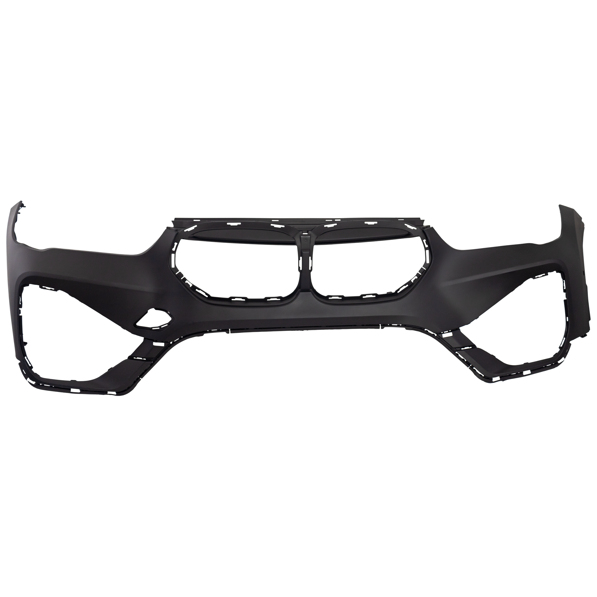 AM X1-20-22 FRONT BUMPER COVER Primed w o M Pkg w o HLW Holes w Park Assist Sensor Holes CAPA SKU RB01030115PQ Partslink BM1000535C OEM 51119883249
