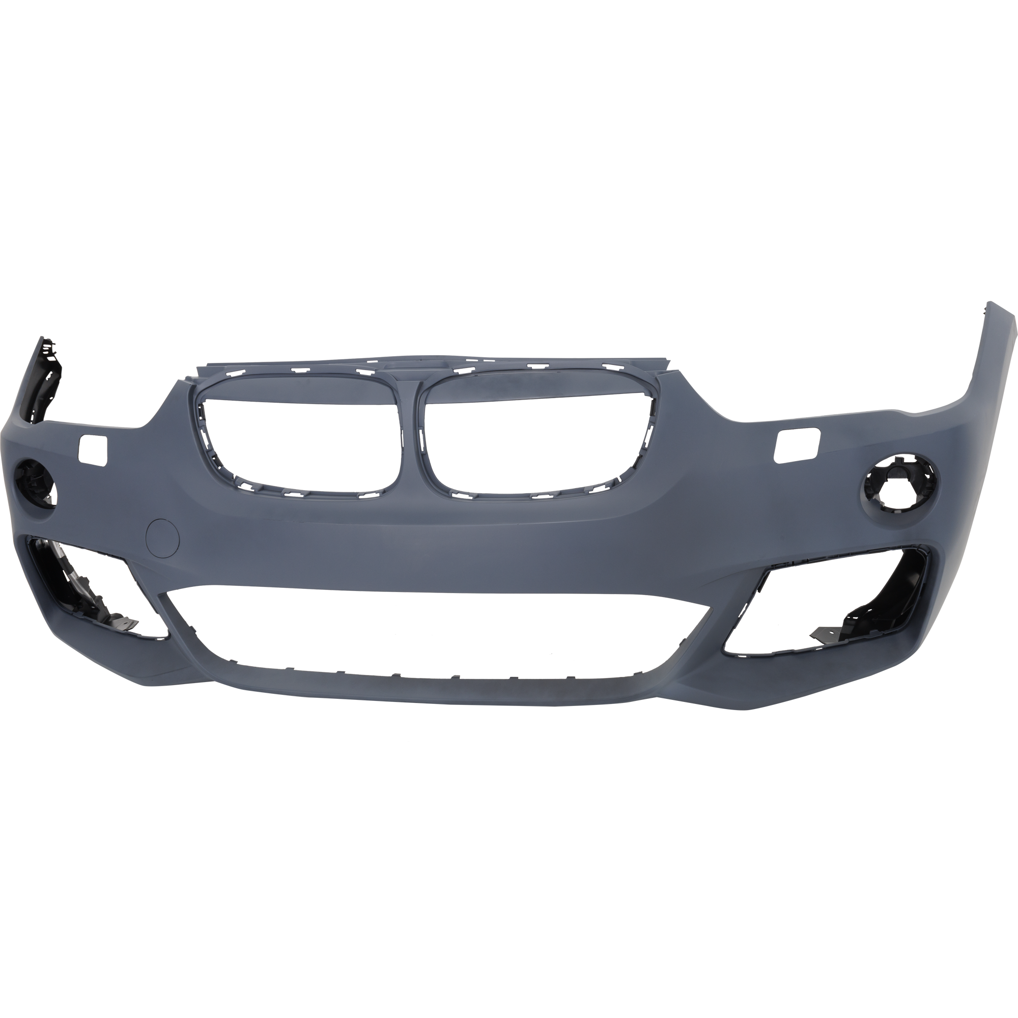 AM X1-17-19 FRONT BUMPER COVER Lower Primed w M Pkg w HLW Holes w o PDC Sensor Holes SKU RB01030118P Partslink BM1000538 OEM 51118072772