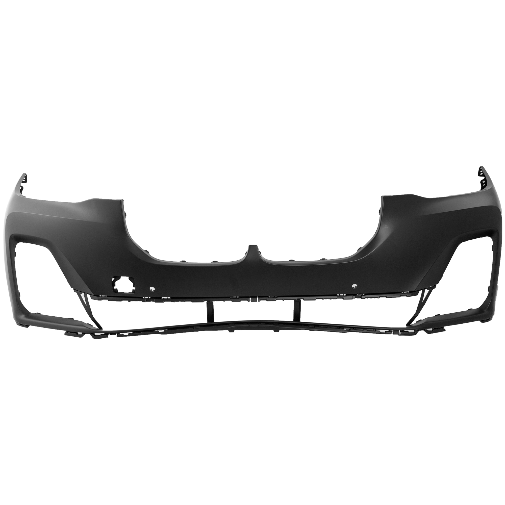 AM X7-19-22 FRONT BUMPER COVER Primed w o Parking Assist Sensor Hole w o M Sport Package 40i 50i Models CAPA SKU RB01030144PQ Partslink BM1000544C OEM 51119478440