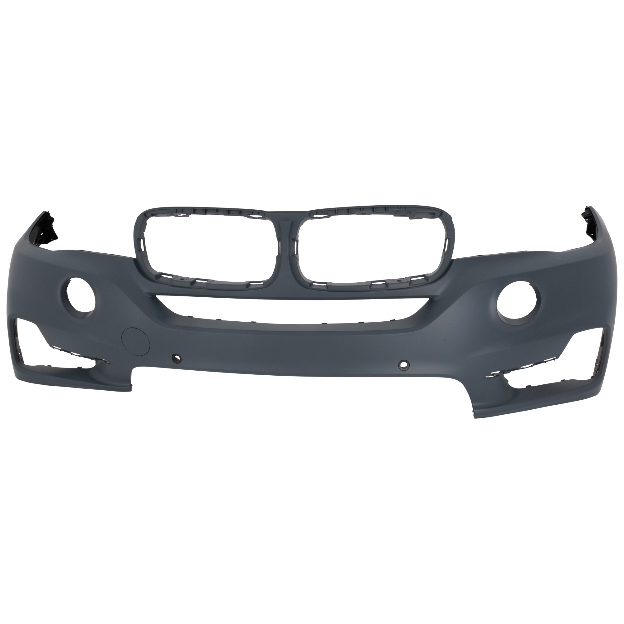 AM X5-16-18 FRONT BUMPER COVER Primed w o M Sport Line w o HLW Holes w PDC Sensor Holes w LED Fog Light Holes w o Park Assist Sensor Holes SKU RB01030155P Partslink BM1000471 OEM 51117378597