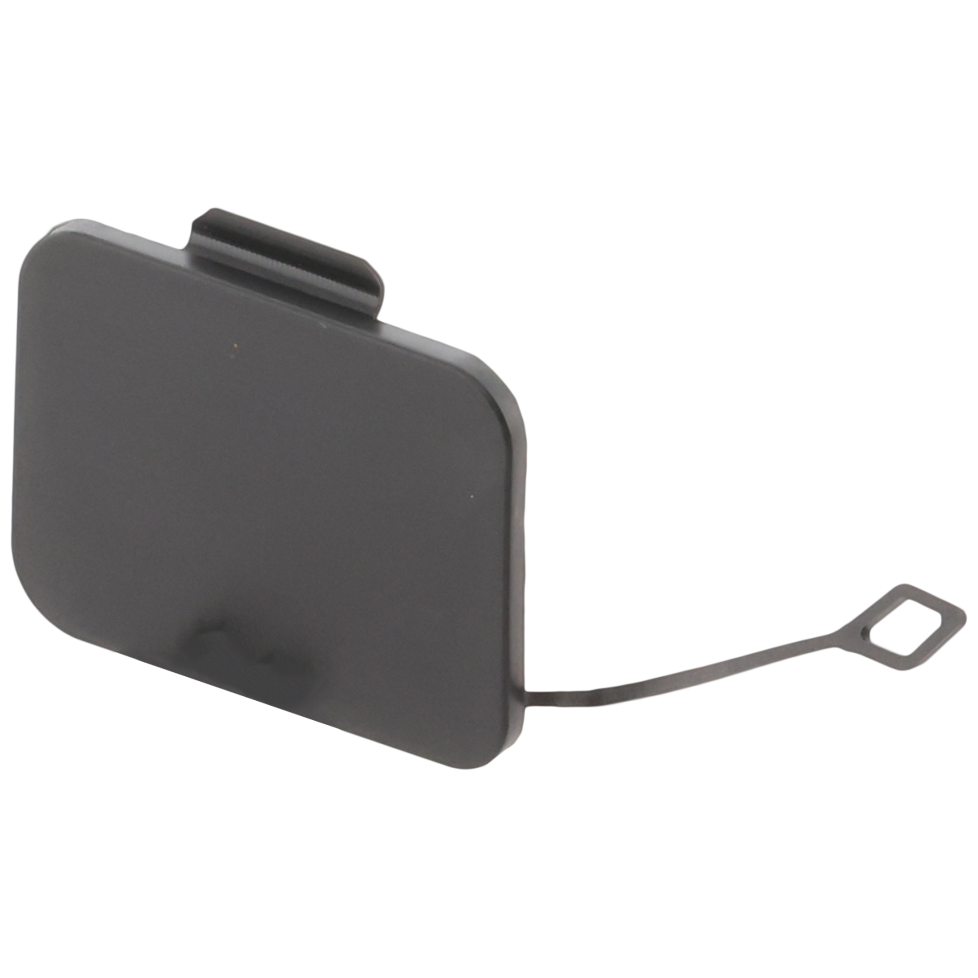 AM 3 SERIES 99-06 FRONT BUMPER TOW HOOK COVER RH Textured E46 Body SKU RB01440022 Partslink BM1029170 OEM 51117173750