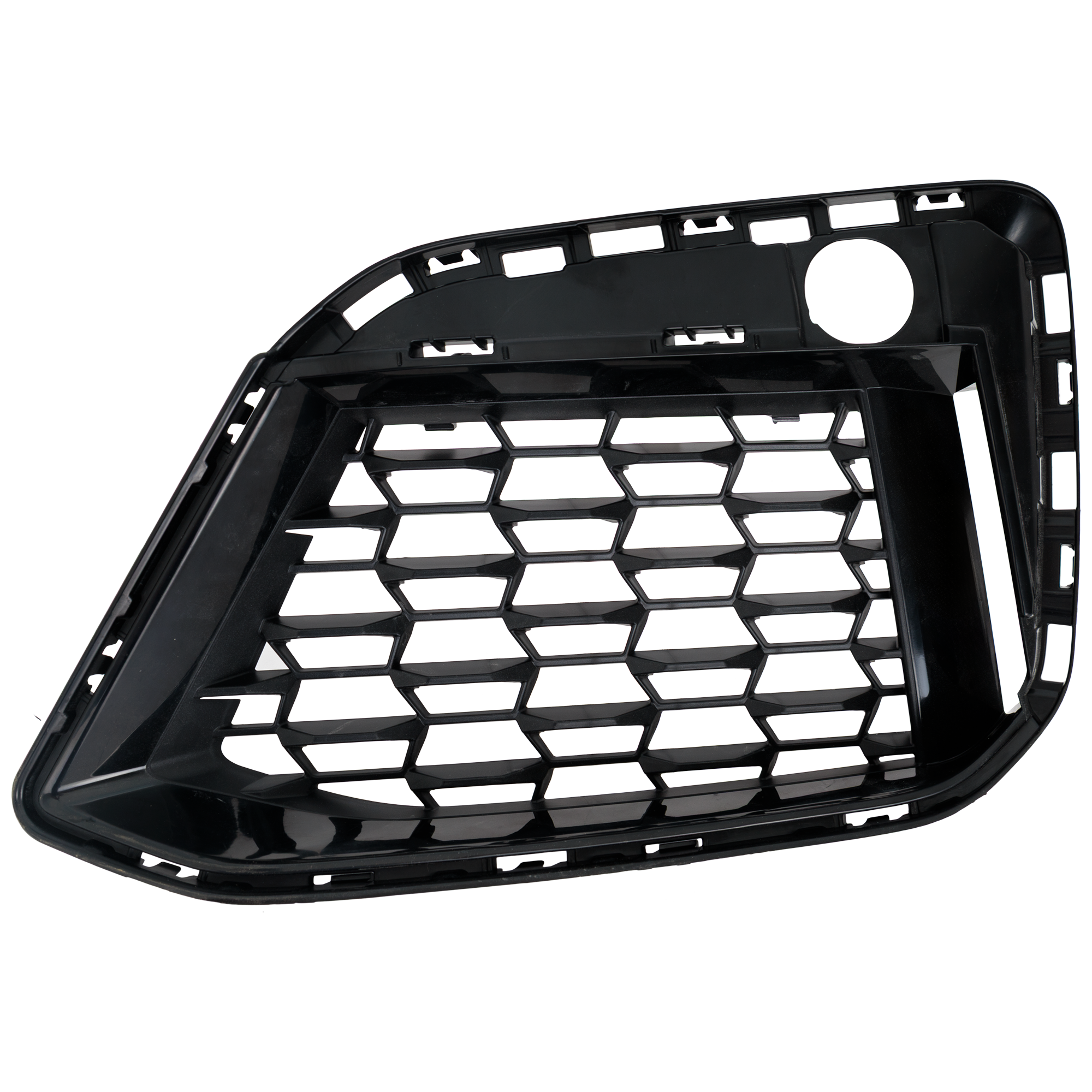 AM 5 SERIES 21-23 FRONT BUMPER GRILLE RH Textured Black w M Package M550i w Shadow Line SKU RB01530069 Partslink BM1039229 OEM 51118098670