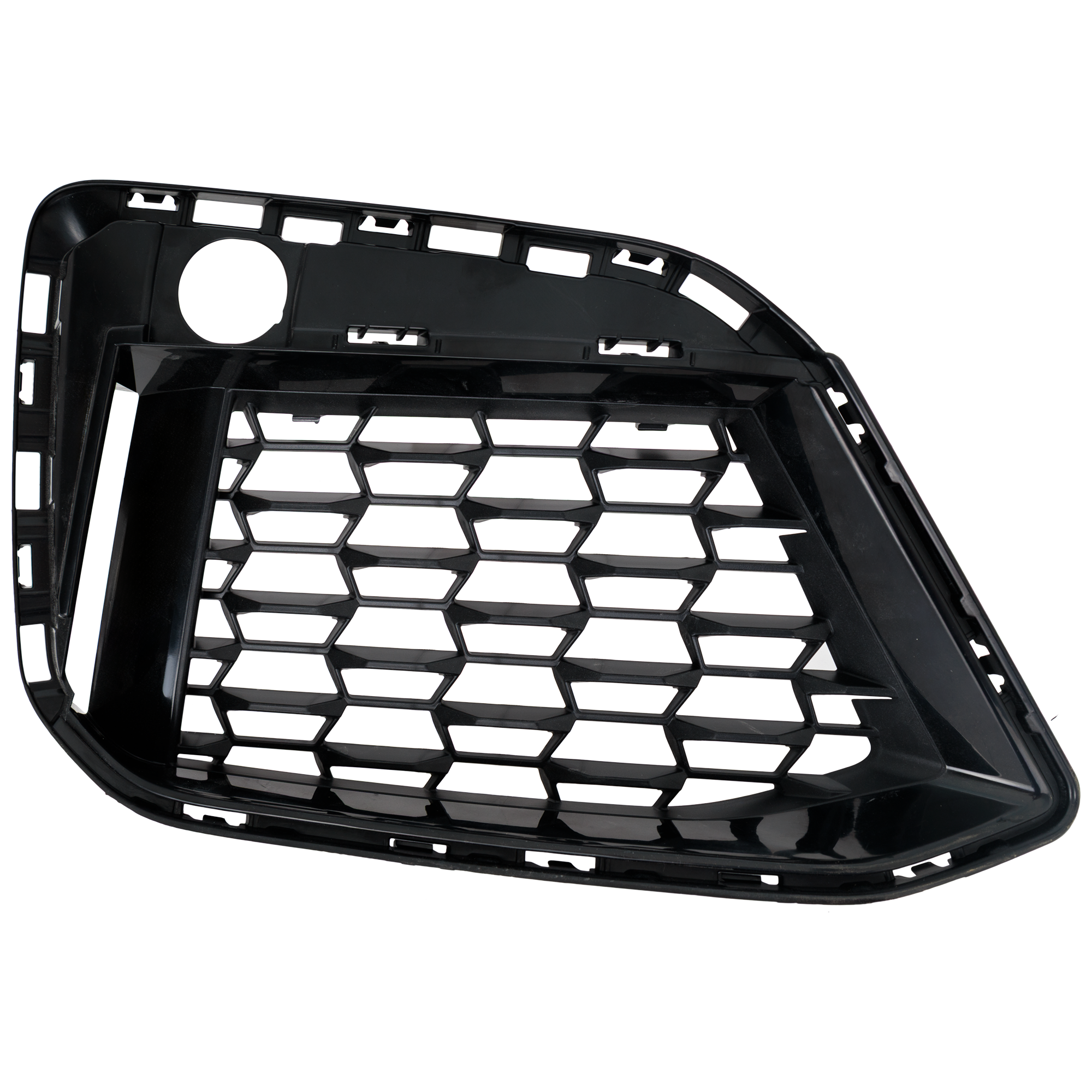 AM 5 SERIES 21-23 FRONT BUMPER GRILLE LH Textured Black w M Package M550i w Shadow Line SKU RB01530070 Partslink BM1038229 OEM 51118098669