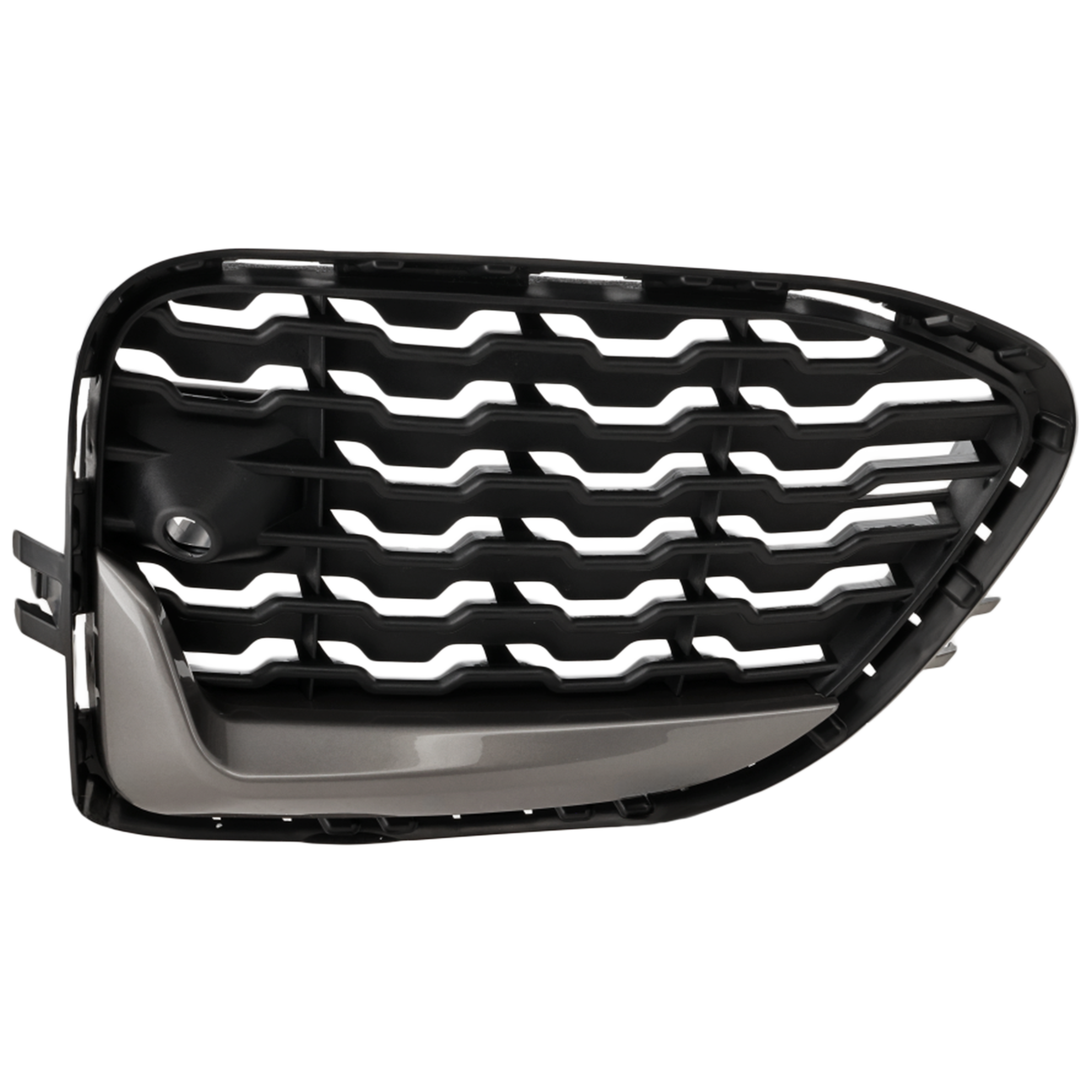 AM X4-15-18 FRONT BUMPER GRILLE MOLDING LH Outer Primed M40i Model SKU RB01540010 Partslink BM1038189 OEM 51118073667