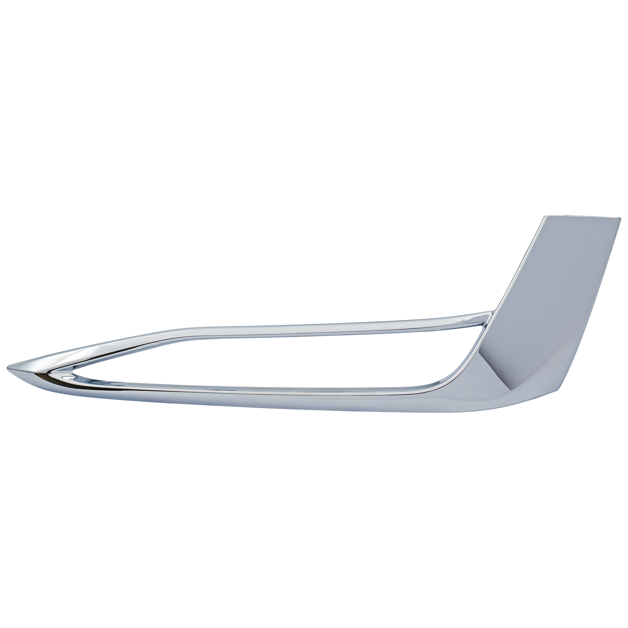 AM 5 SERIES 17-20 FRONT BUMPER GRILLE MOLDING RH Chrome w o M Package w Luxury Package Sedan SKU RB01540015 Partslink BM1047144 OEM 51117385284