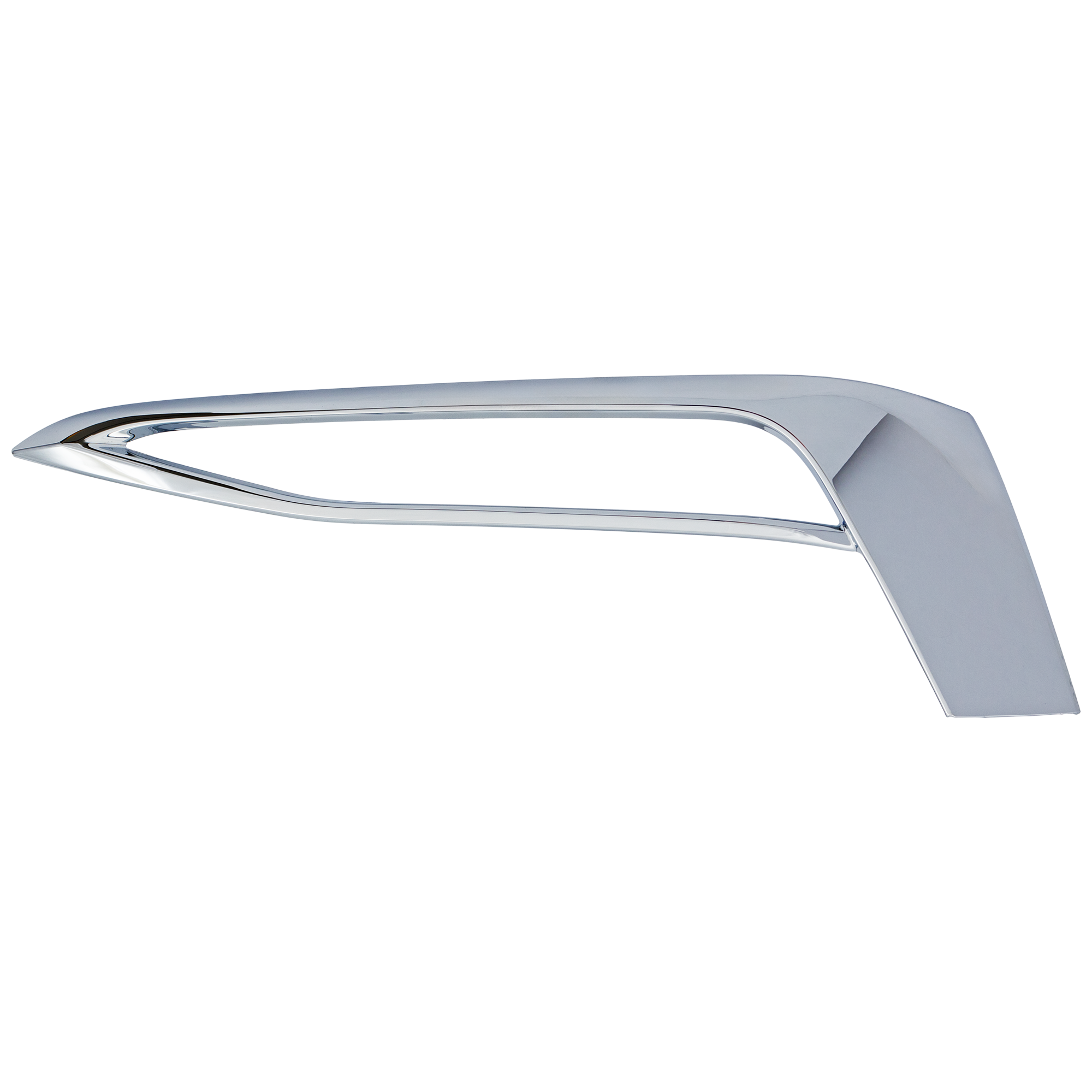 AM 5 SERIES 17-20 FRONT BUMPER GRILLE MOLDING LH Chrome w o M Package w Luxury Package Sedan SKU RB01540016 Partslink BM1046144 OEM 51117385283
