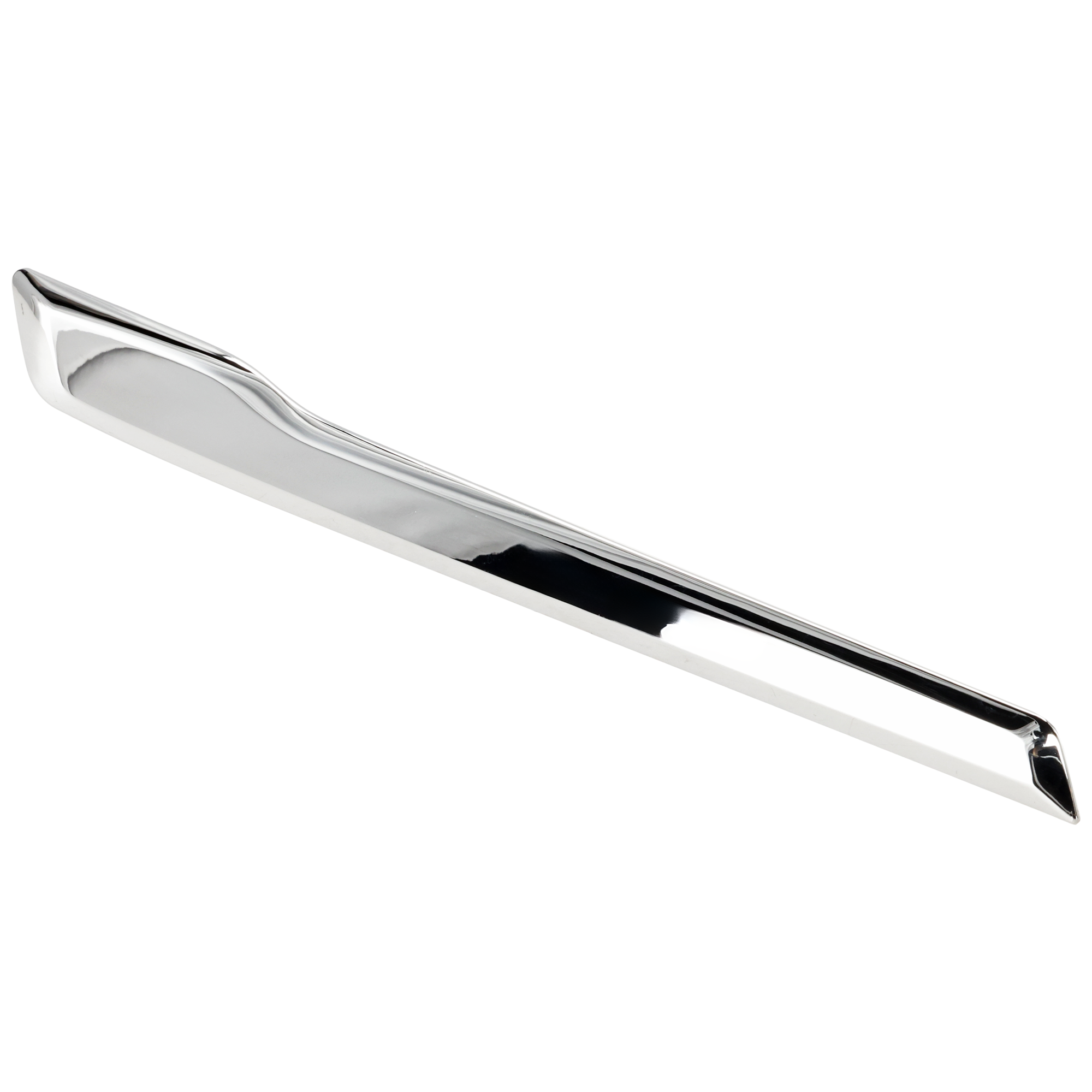 AM X3-18-21 FRONT BUMPER GRILLE MOLDING LH Trim Molding Chrome Luxury Line Without M Sport Package 30i Model SKU RB01540020 Partslink BM1046147 OEM 51117442493