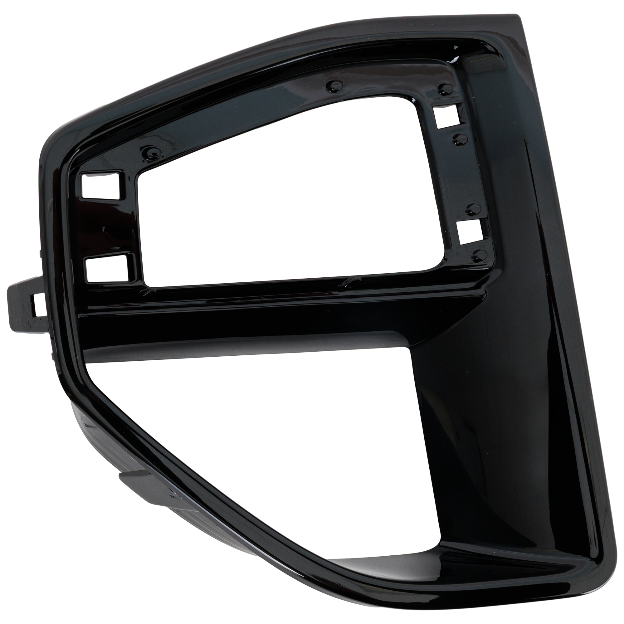 AM X5-19-23 FRONT BUMPER GRILLE MOLDING RH Opening Trim Painted Black w M Sport Package SKU RB01540025 Partslink BM1039248 OEM 51118074270