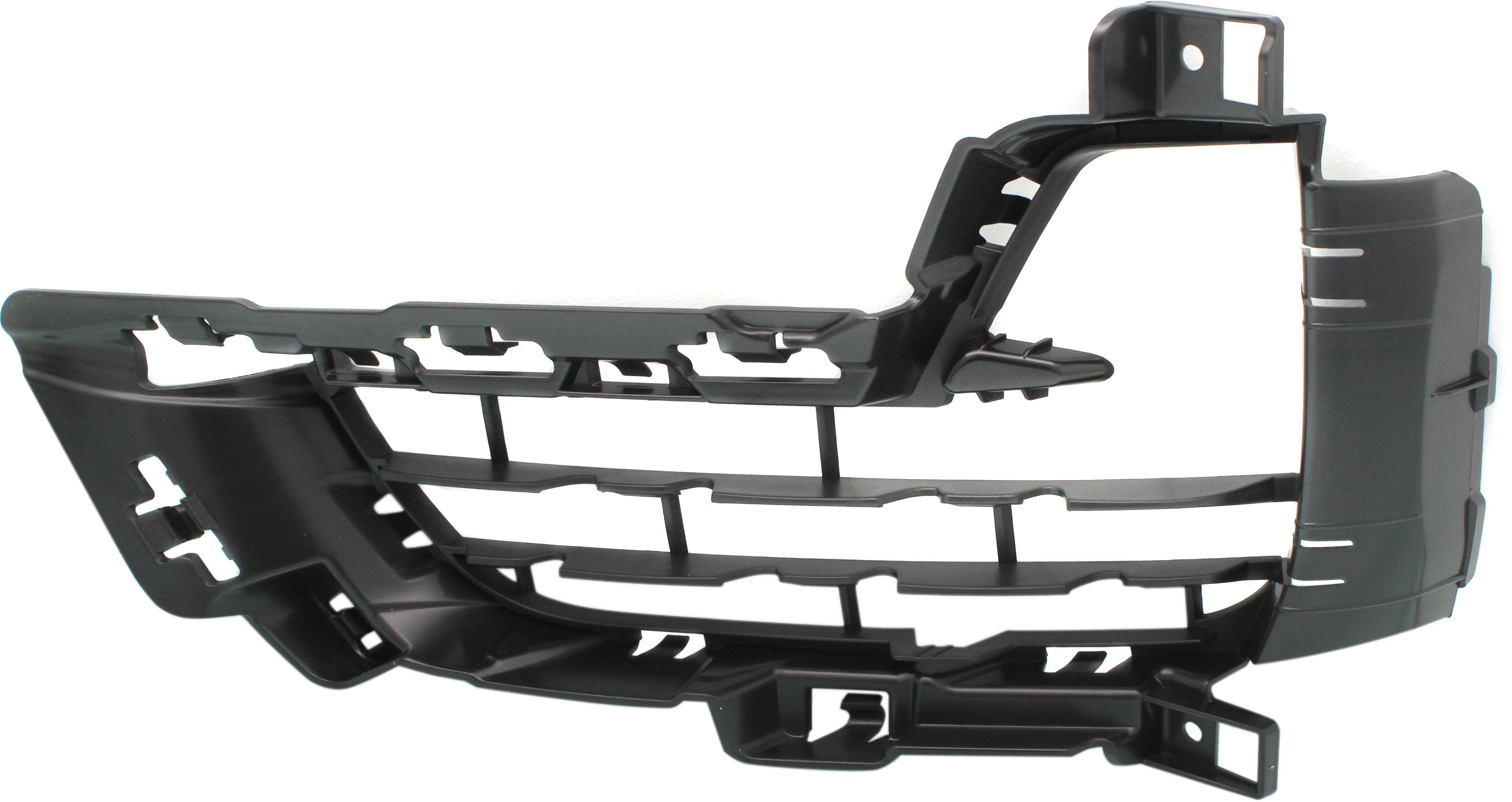 AM X5-14-18 FOG LAMP COVER LH Outer Aluminum Open Grid w o M Sport Line SKU RB01550006 Partslink BM1038149 OEM 51117325493