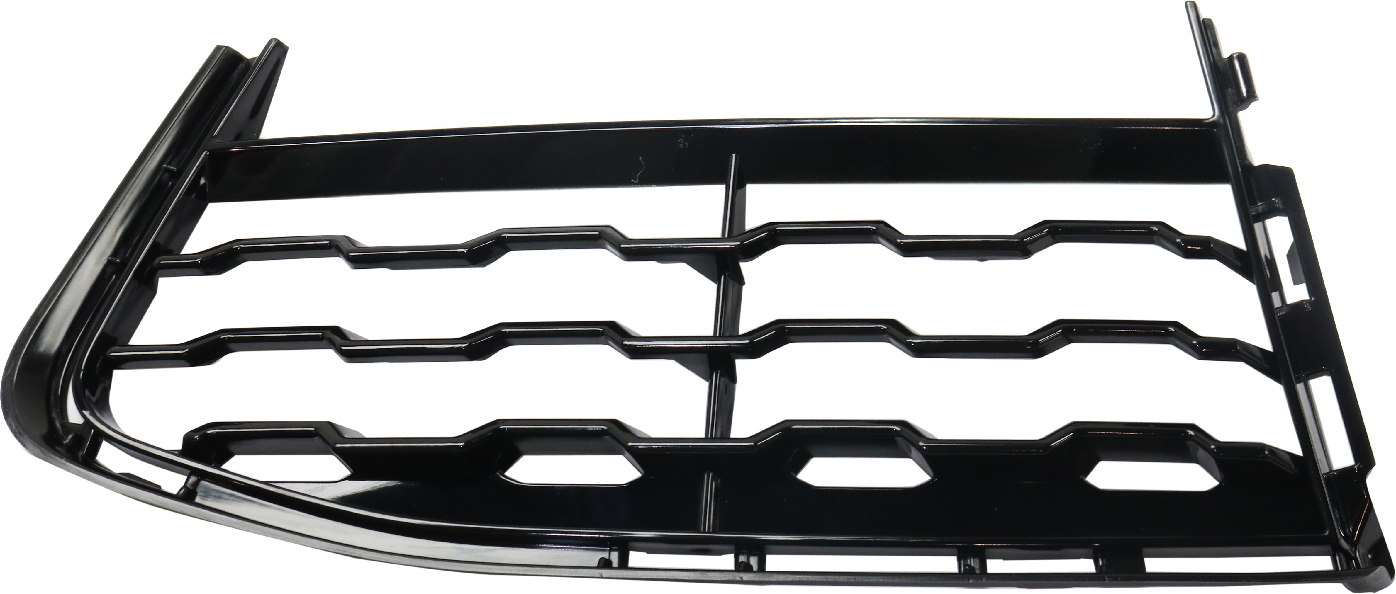 AM 7 SERIES 16-19 FRONT BUMPER GRILLE LH Outer w M Pkg CAPA SKU RB01550008Q Partslink BM1038183C OEM 51118092159