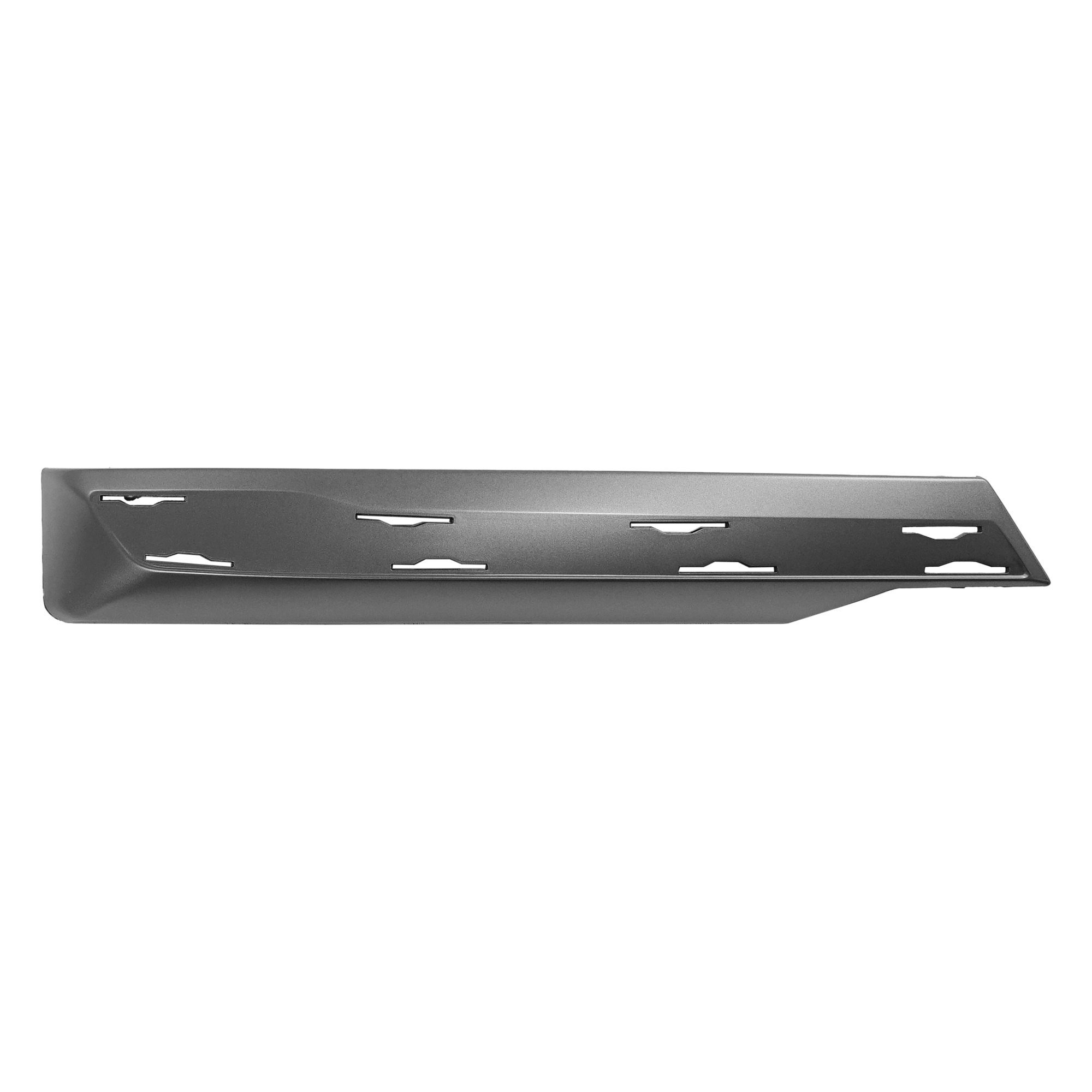 AM X3-18-21 FRONT BUMPER GRILLE MOLDING LH Primed Silver Luxury Line w o M Sport Package 30I Model SKU RB01610008 Partslink BM1046149 OEM 51117439131