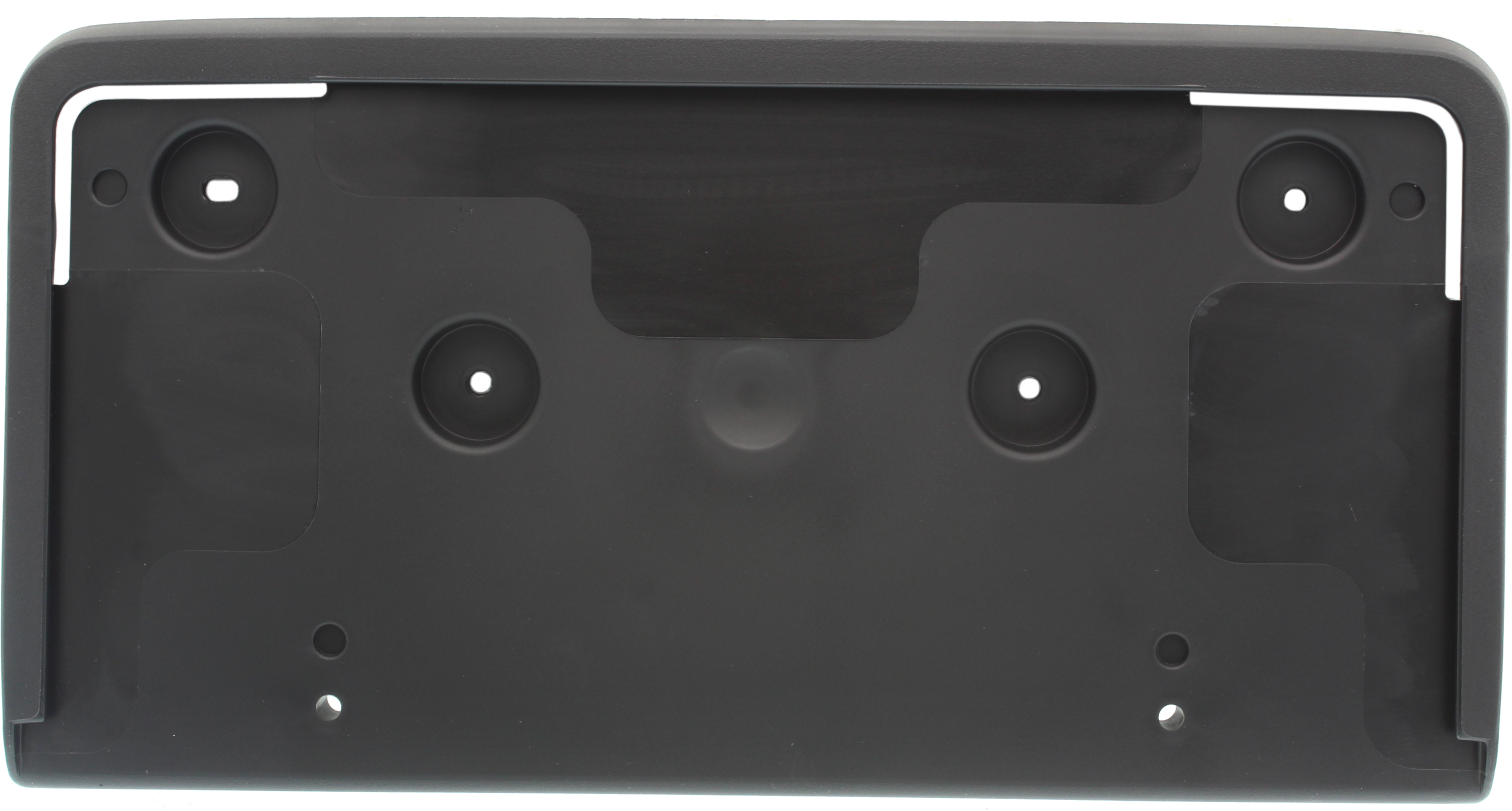 AM LACROSSE 17-19 FRONT LICENSE PLATE BRACKET Textured Black SKU RB01730008 Partslink GM1068183 OEM 22976463