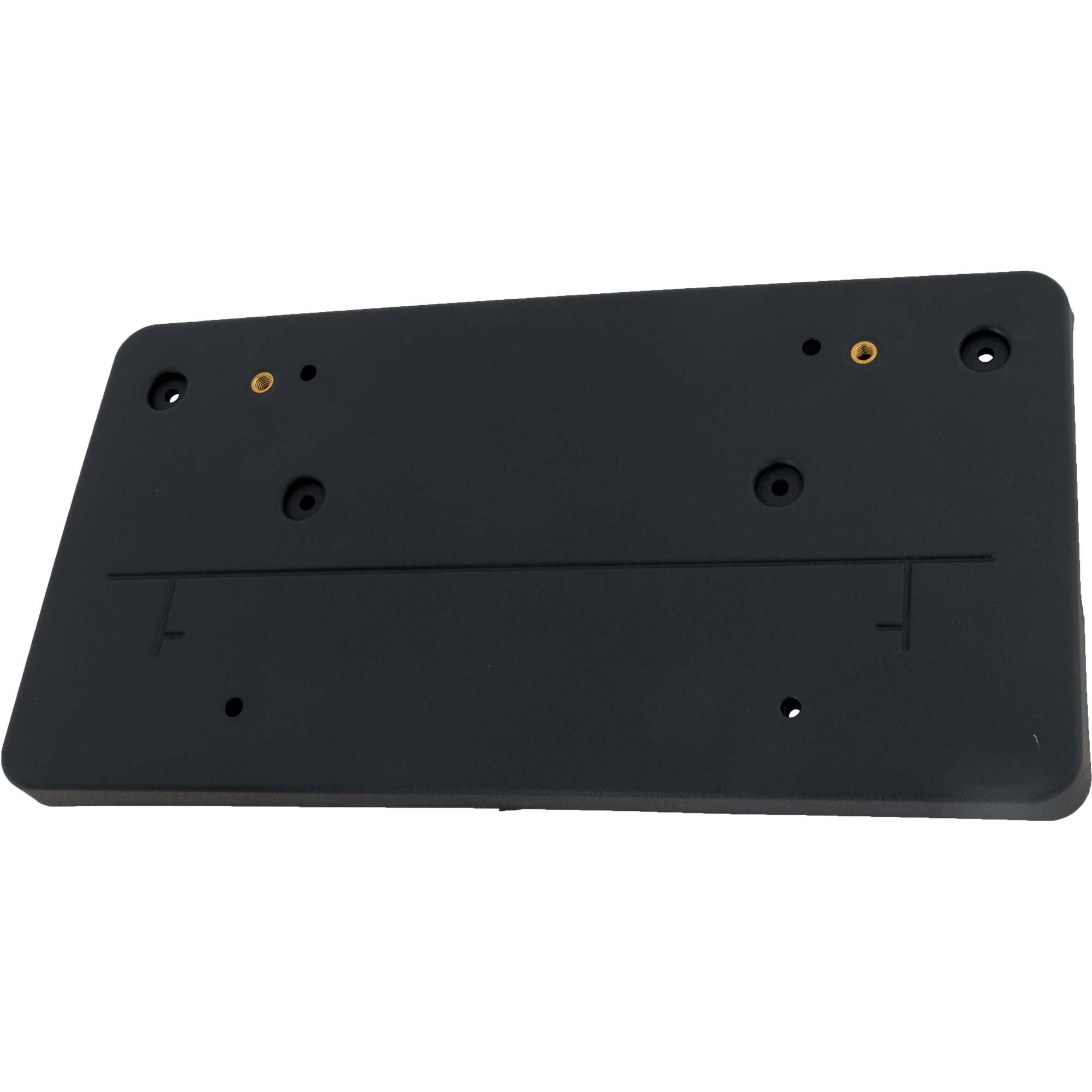 AM X1-20-22 FRONT LICENSE PLATE BRACKET Black w o M Package SKU RB01730025 Partslink BM1068158 OEM 51137954236