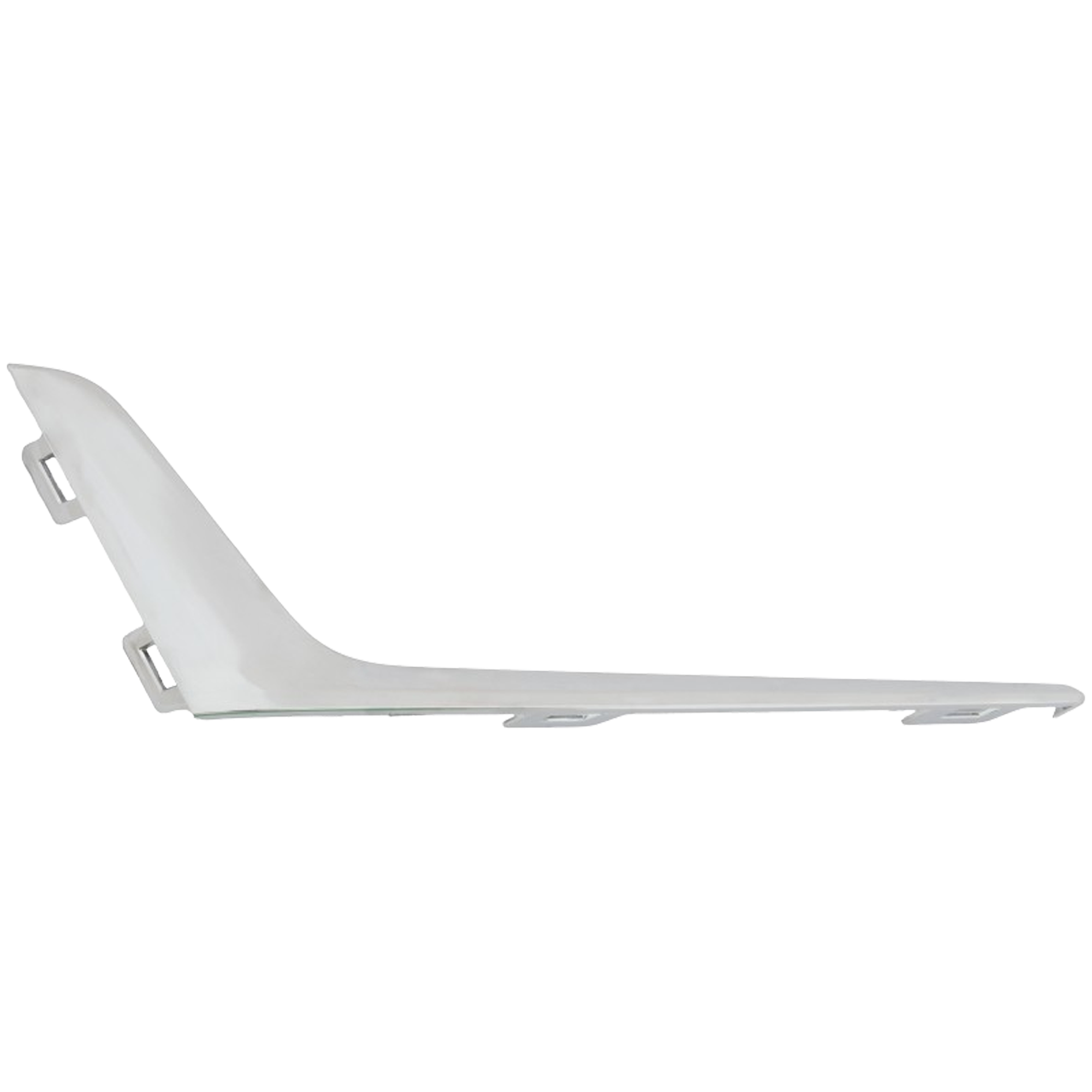 AM 330I 330E 19-22 FRONT BUMPER GRILLE MOLDING UPPER RH Chrome Sedan Luxury Line w o M Sport Package SKU RB02030017 Partslink BM1047150 OEM 51117471522