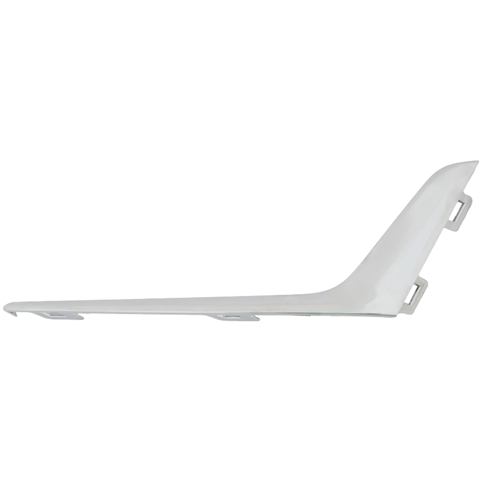 AM 330I 330E 19-22 FRONT BUMPER GRILLE MOLDING UPPER LH Chrome Sedan Luxury Line w o M Sport Package SKU RB02030018 Partslink BM1046150 OEM 51117471521