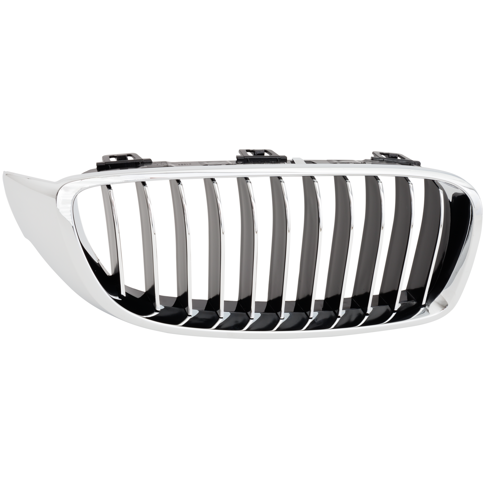 AM 4 SERIES 14-20 GRILLE RH Chrome Shell with Textured Black w Chrome Molding Luxury Line Model SKU RB07010019 Partslink BM1200261 OEM 51137294816