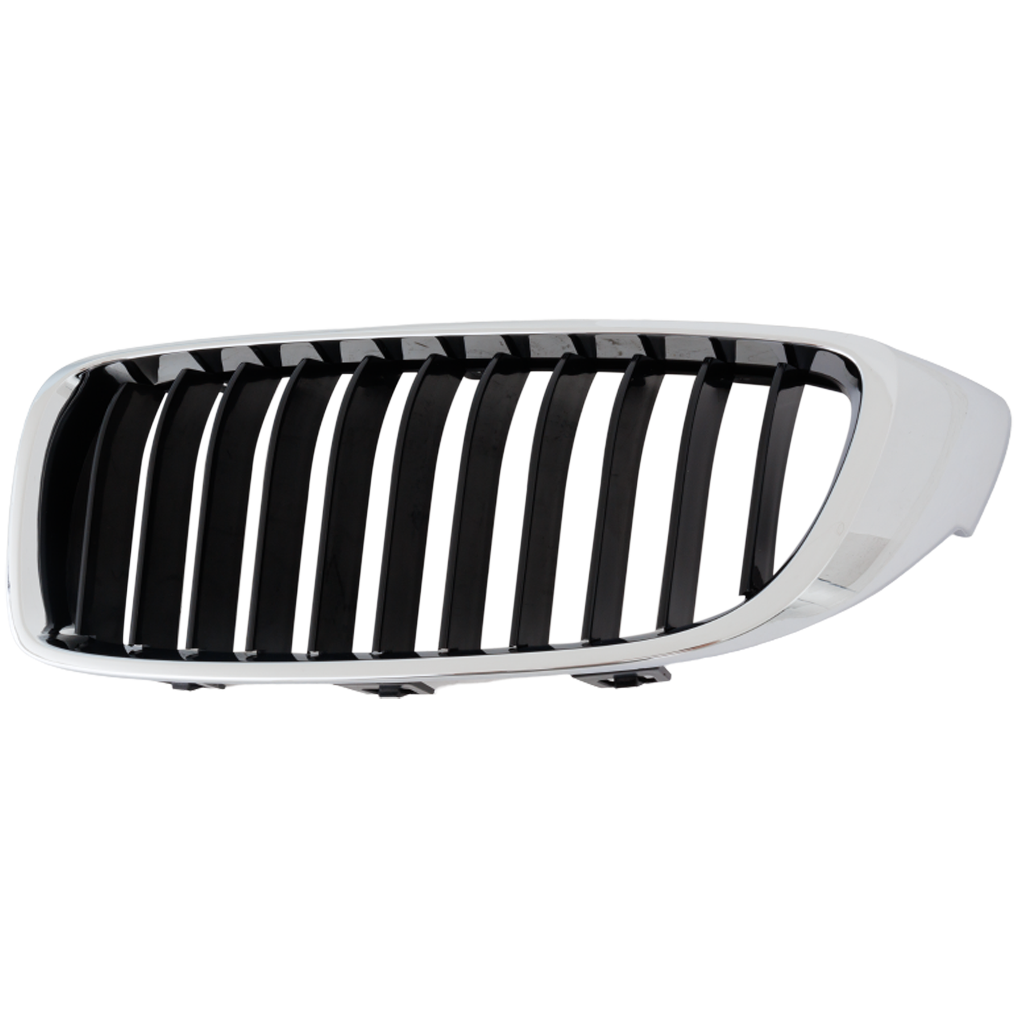 AM 4 SERIES 14-20 GRILLE LH Chrome Shell with Textured Black w Chrome Molding Standard Model SKU RB07010022 Partslink BM1200260 OEM 51137294813