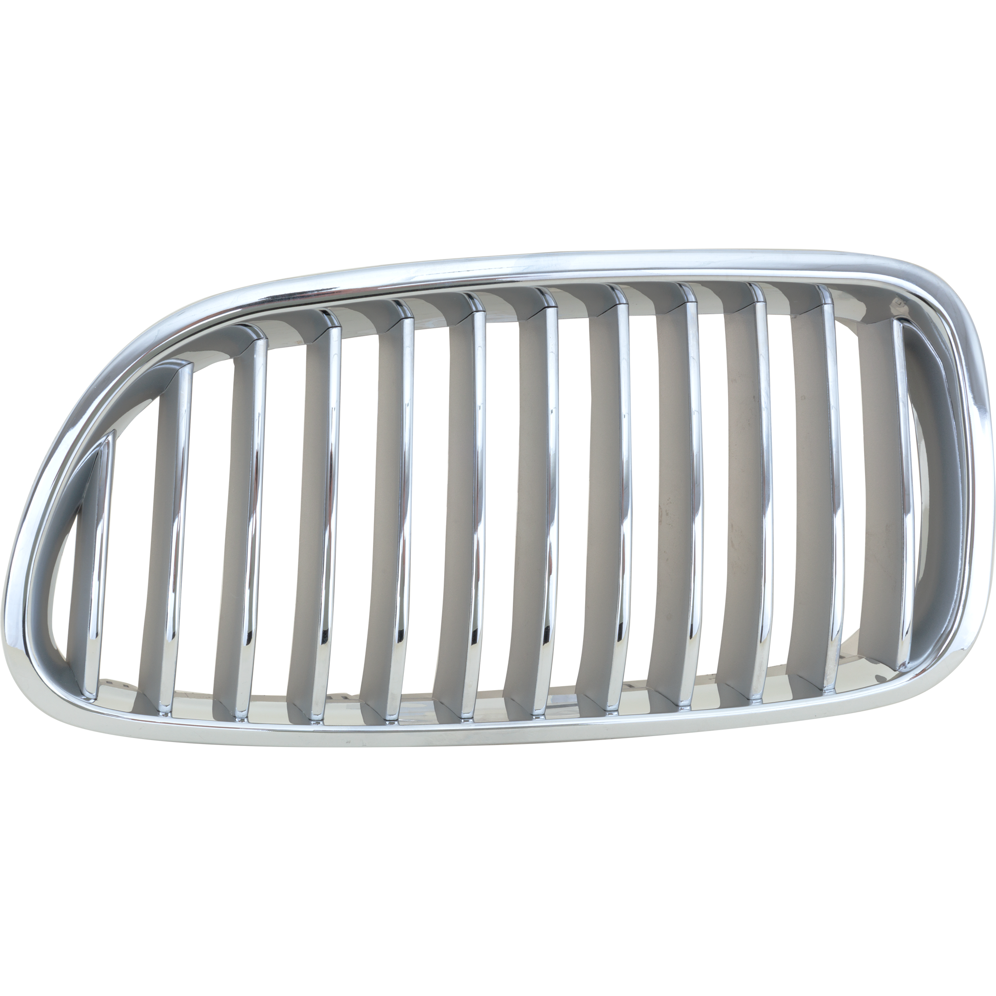AM 550I 11-16 GRILLE LH Chrome Shell and Insert w o Night Vision Sedan SKU RB07010032 Partslink BM1200200 OEM 51137261355