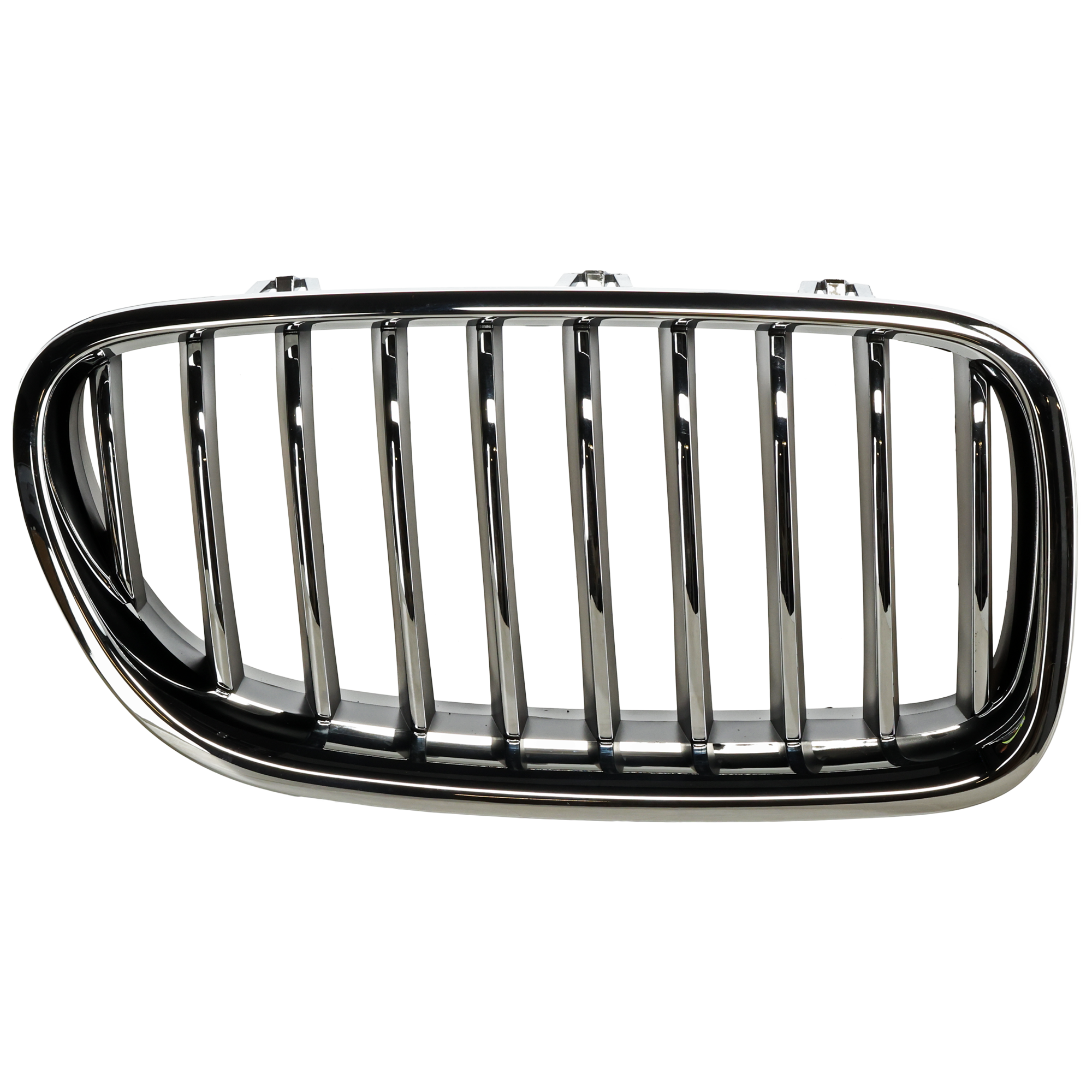 AM 5 SERIES 14-16 GRILLE RH Chrome Shell and Insert Standard Luxury Line SKU RB07010043 Partslink BM1200245 OEM 51137412324