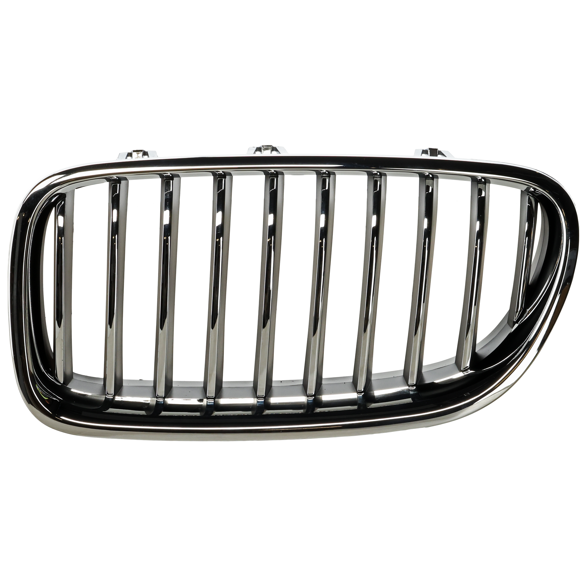 AM 5 SERIES 14-16 GRILLE LH Chrome Shell and Insert Standard Luxury Line SKU RB07010044 Partslink BM1200246 OEM 51137412323