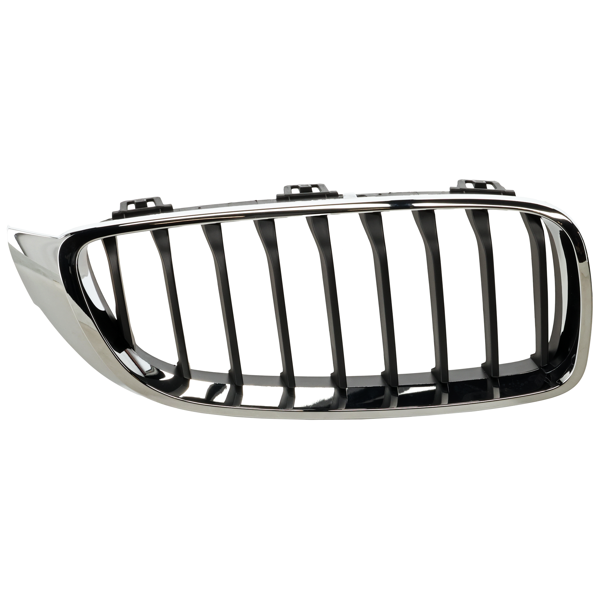 AM 4 SERIES 14-20-4 SERIES GRAN COUPE 15-19 GRILLE RH Chrome Shell with Painted Black Insert M Sport Sport Line SKU RB07010045 Partslink BM1200263 OEM 51137294818