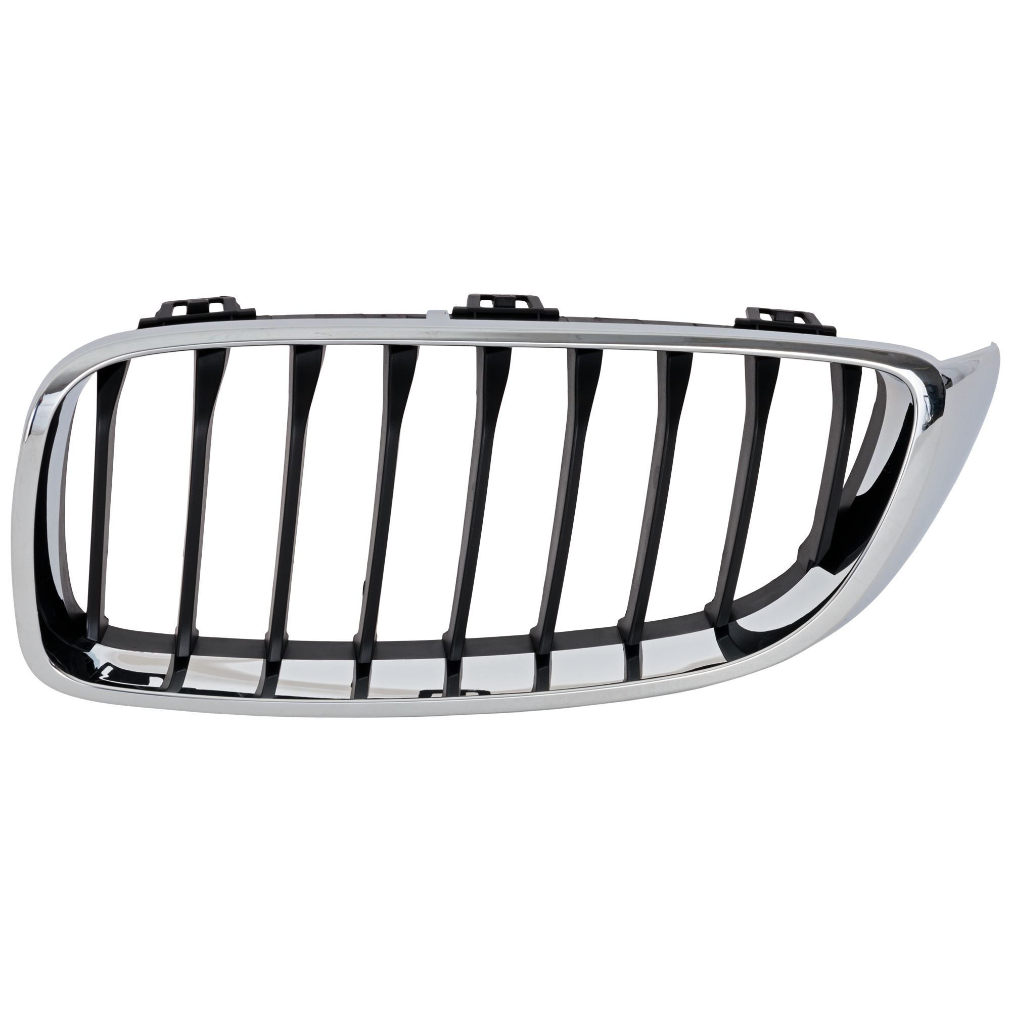 AM 4 SERIES 14-20-4 SERIES GRAN COUPE 15-19 GRILLE LH Chrome Shell with Painted Black Insert M Sport Sport Line SKU RB07010046 Partslink BM1200264 OEM 51137294817