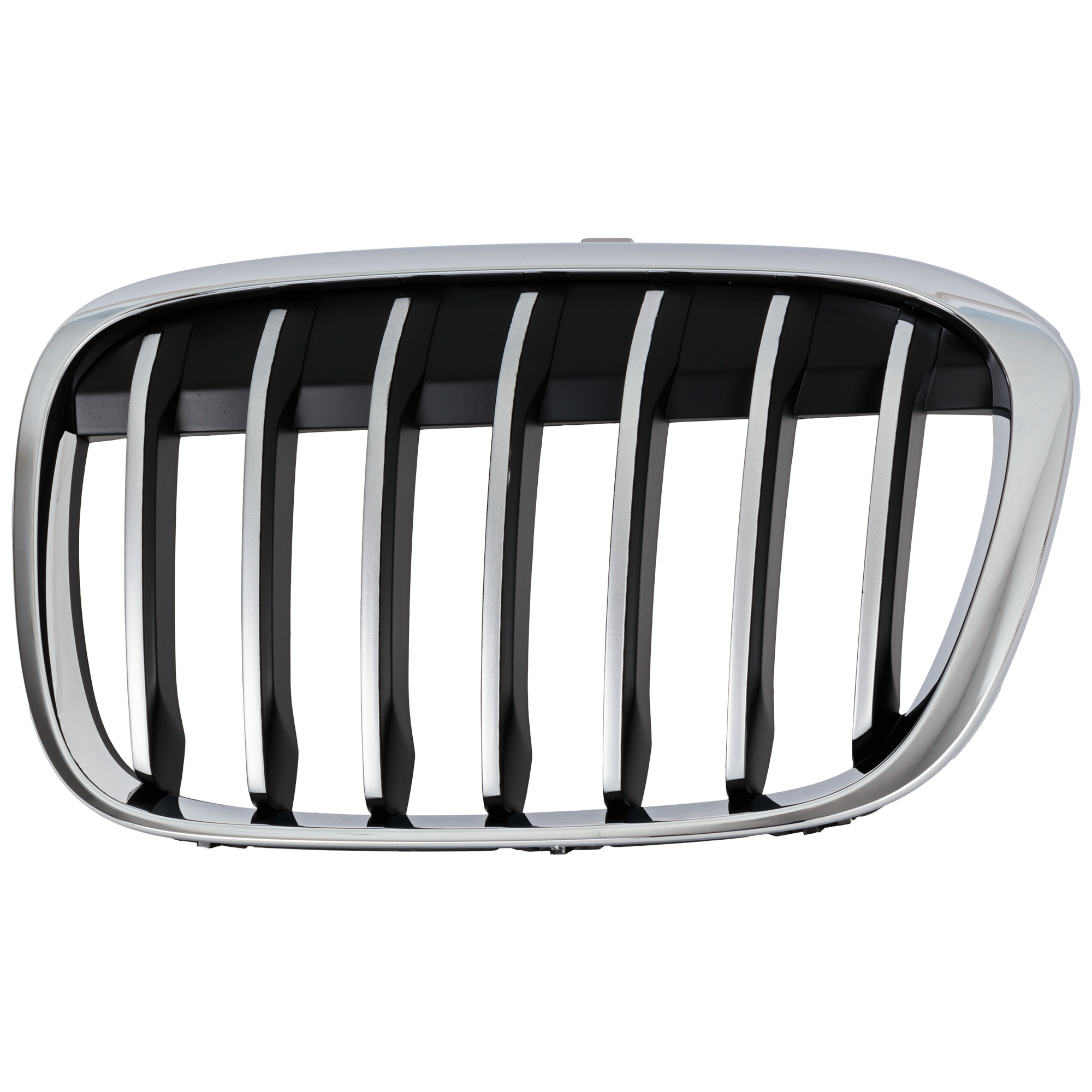 AM X1-16-19 GRILLE LH Chrome Shell and Insert w o M Package SKU RB07010052 Partslink BM1200292 OEM 51117383365