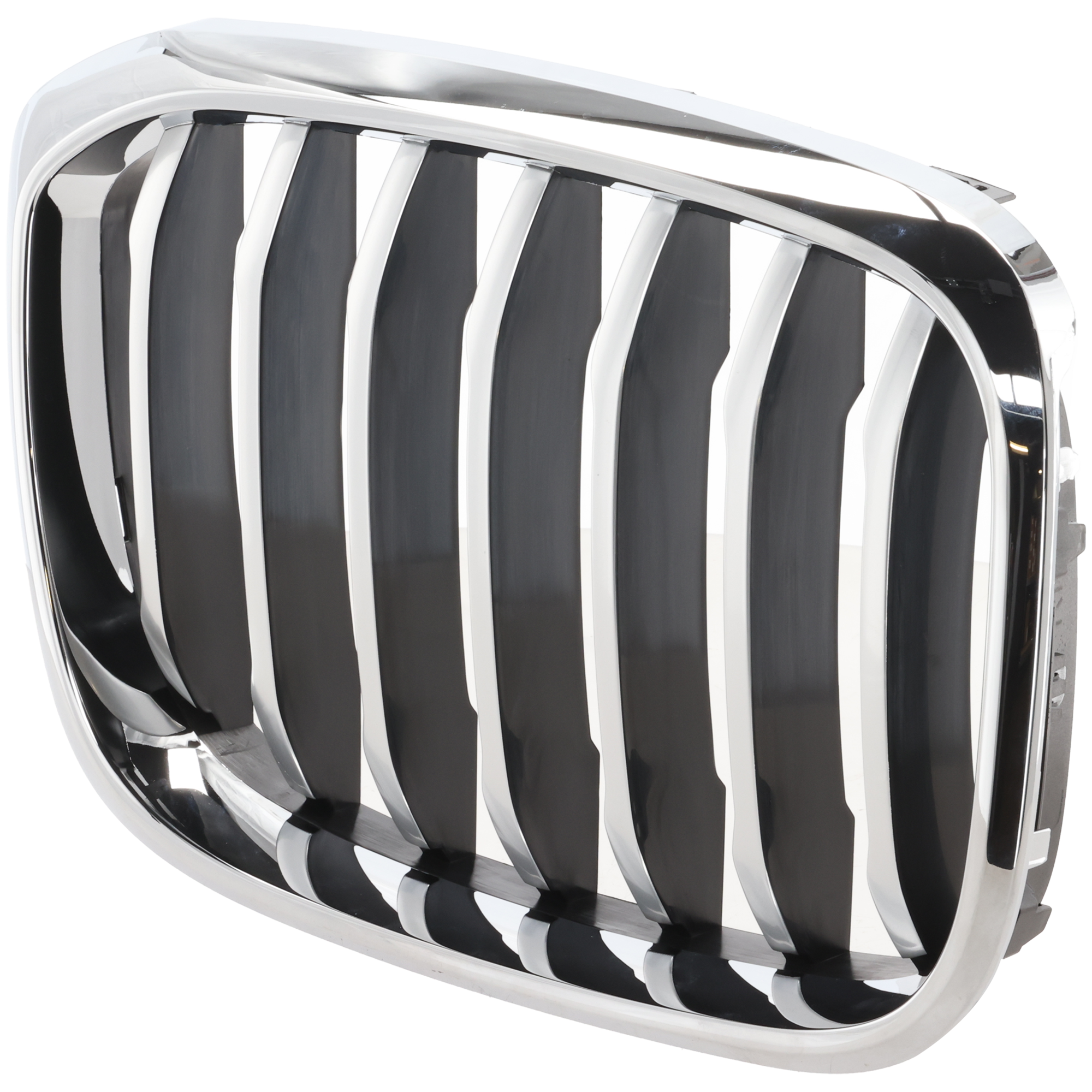 AM X3-18-21 X4-19-21 GRILLE RH Chrome Shell w Silver Insert 30I Model X Line M Sport Line w o Shadow Line SKU RB07010053 Partslink BM1200307 OEM 51137478670
