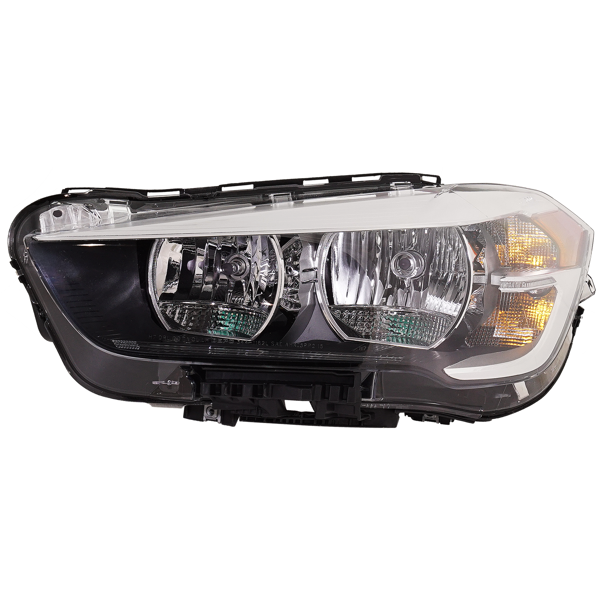 AM X1-16-22 HEAD LAMP LH Assembly Halogen SKU RB10010028 OEM 63117346537 PFM