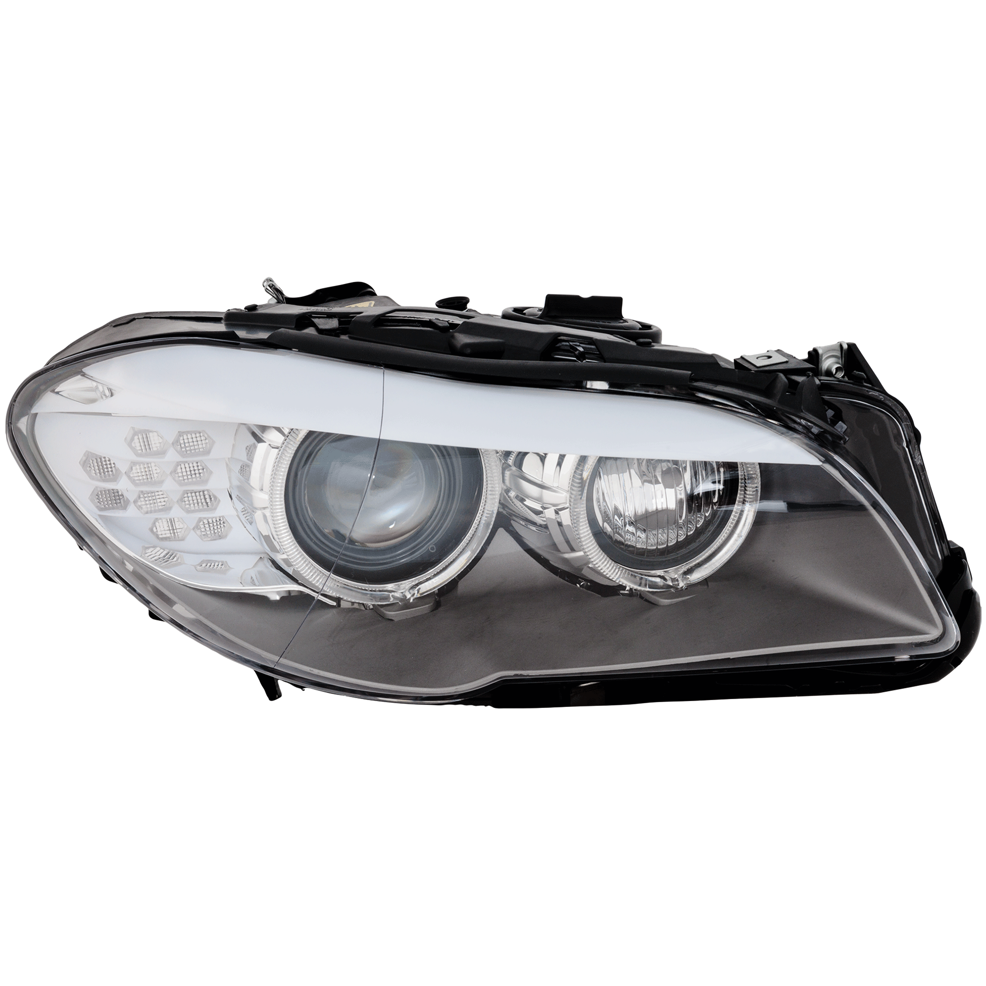 AM 5 SERIES 11-13 HEAD LAMP RH Lens and Housing HID Xenon w o HID Kit w Auto Adjust Headlight SKU RB10010033 OEM 63117271904 PFM