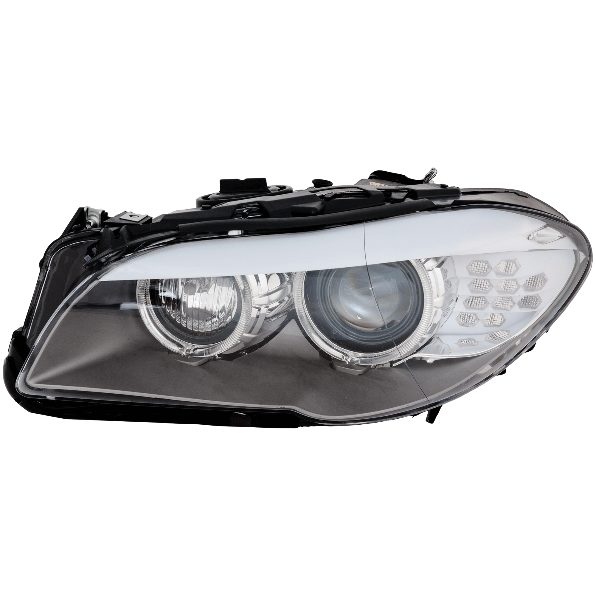 AM 5 SERIES 11-13 HEAD LAMP LH Lens and Housing HID Xenon w o HID Kit w Auto Adjust Headlight SKU RB10010034 OEM 63117271903 PFM