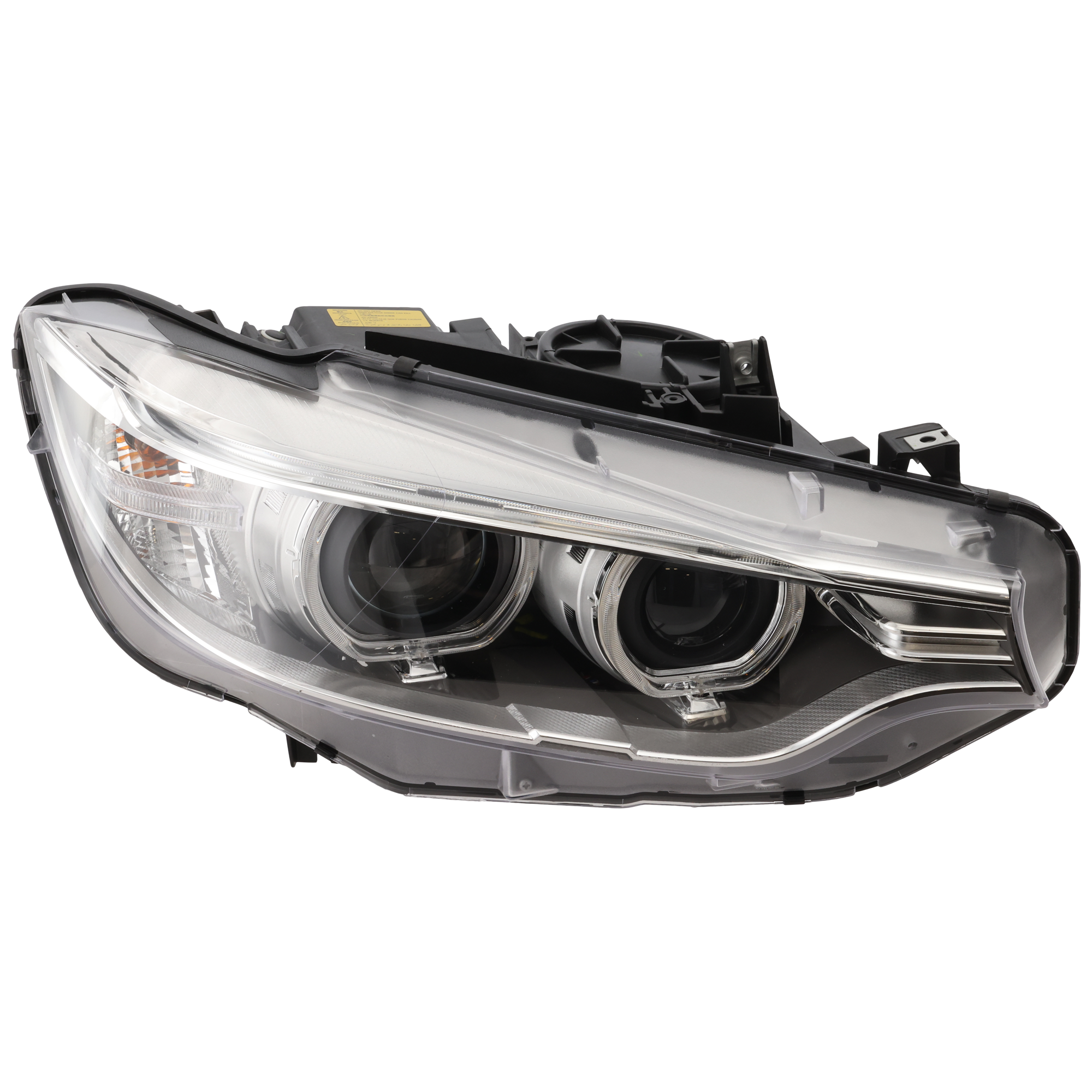 AM 4 SERIES 14-20 M3-15-18 HEAD LAMP RH Lens and Housing HID Xenon w o Adaptive Frontlighting System CAPA SKU RB10010041Q Partslink BM2519160C OEM 63117377852