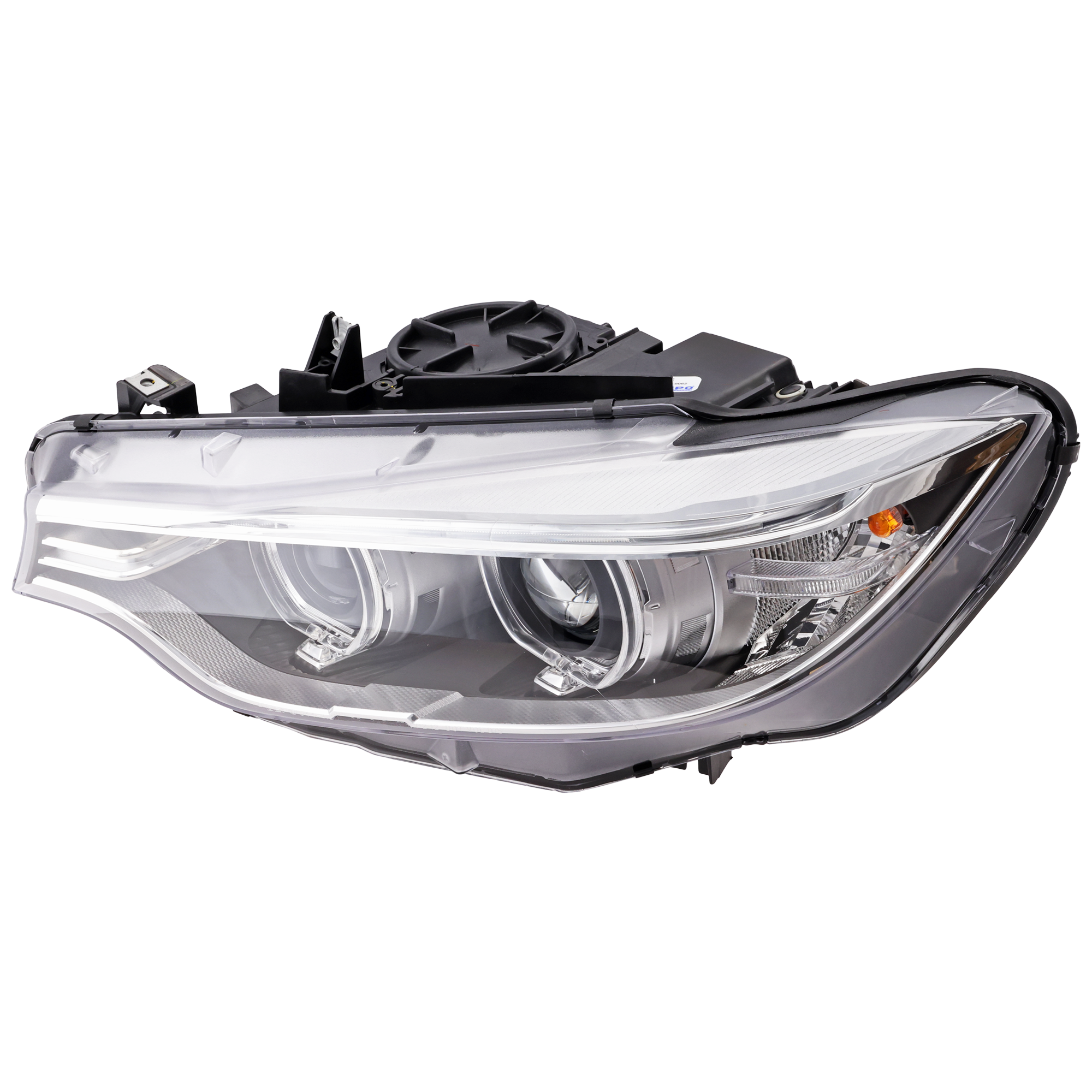 AM 4 SERIES 14-20 M3-15-18 HEAD LAMP LH Lens and Housing HID Xenon w o Adaptive Frontlighting System CAPA SKU RB10010042Q Partslink BM2518160C OEM 63117377851