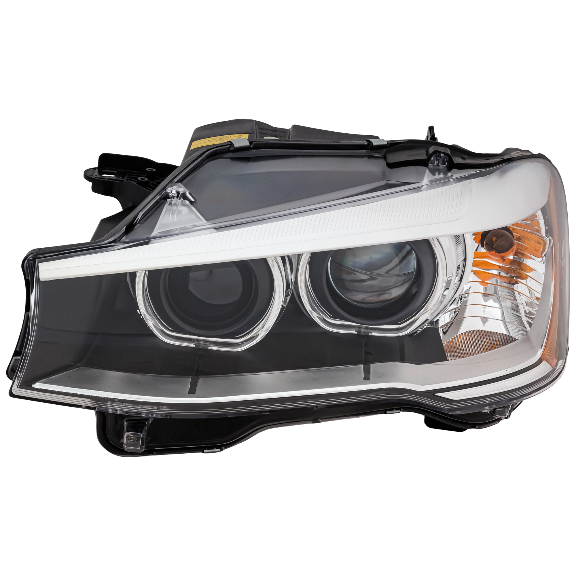 AM X3-15-17 X4-15-18 HEAD LAMP LH Lens and Housing HID Xenon w o HID Kit and Adaptive Headlight SKU RB10010046 Partslink BM2518143 OEM 63117401135