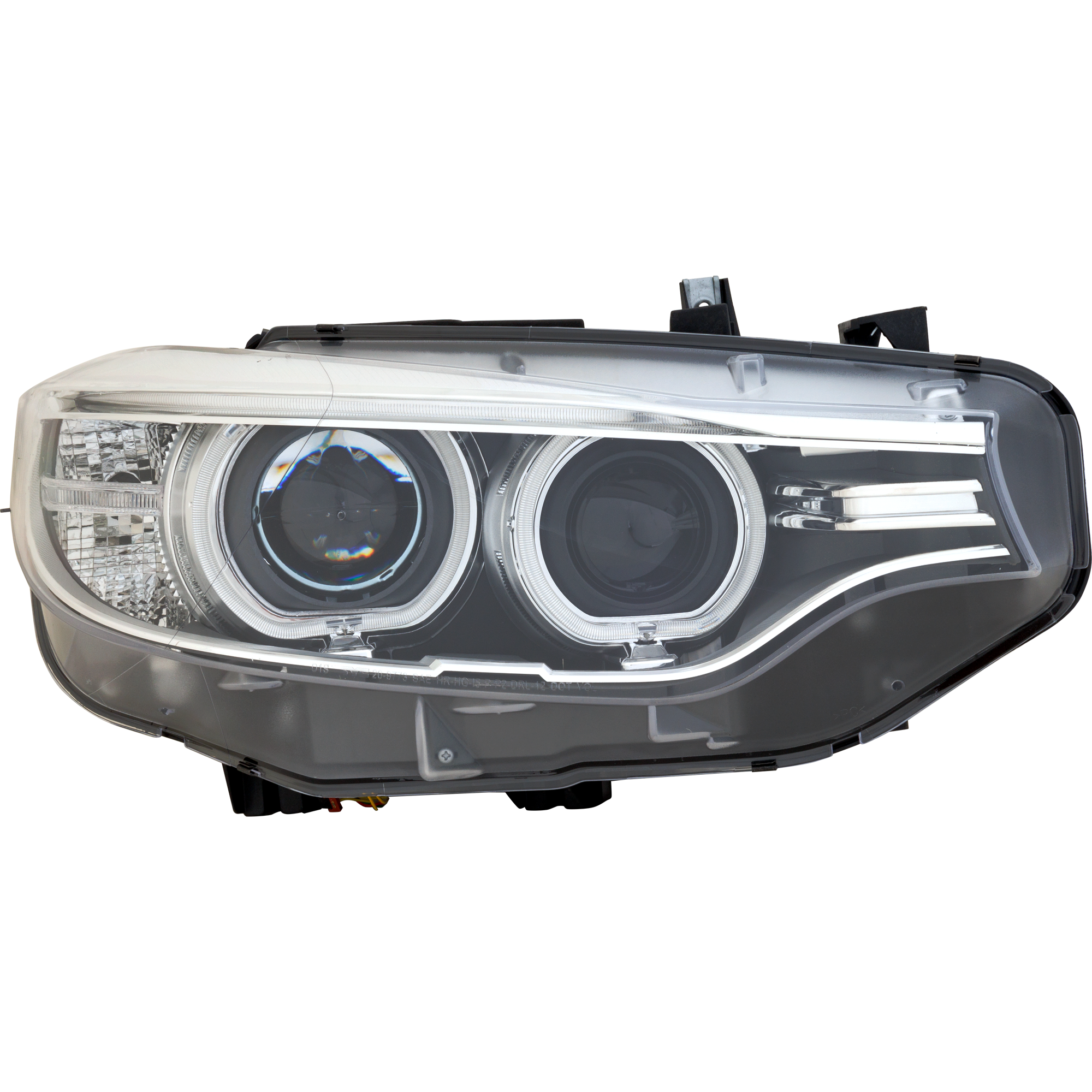 AM 4 SERIES 14-20 HEAD LAMP RH Lens and Housing HID Xenon w o HID Kit w Adaptive Headlight Convertible Coupe Sedan SKU RB10010049U Partslink BM2519156 OEM 63117377854