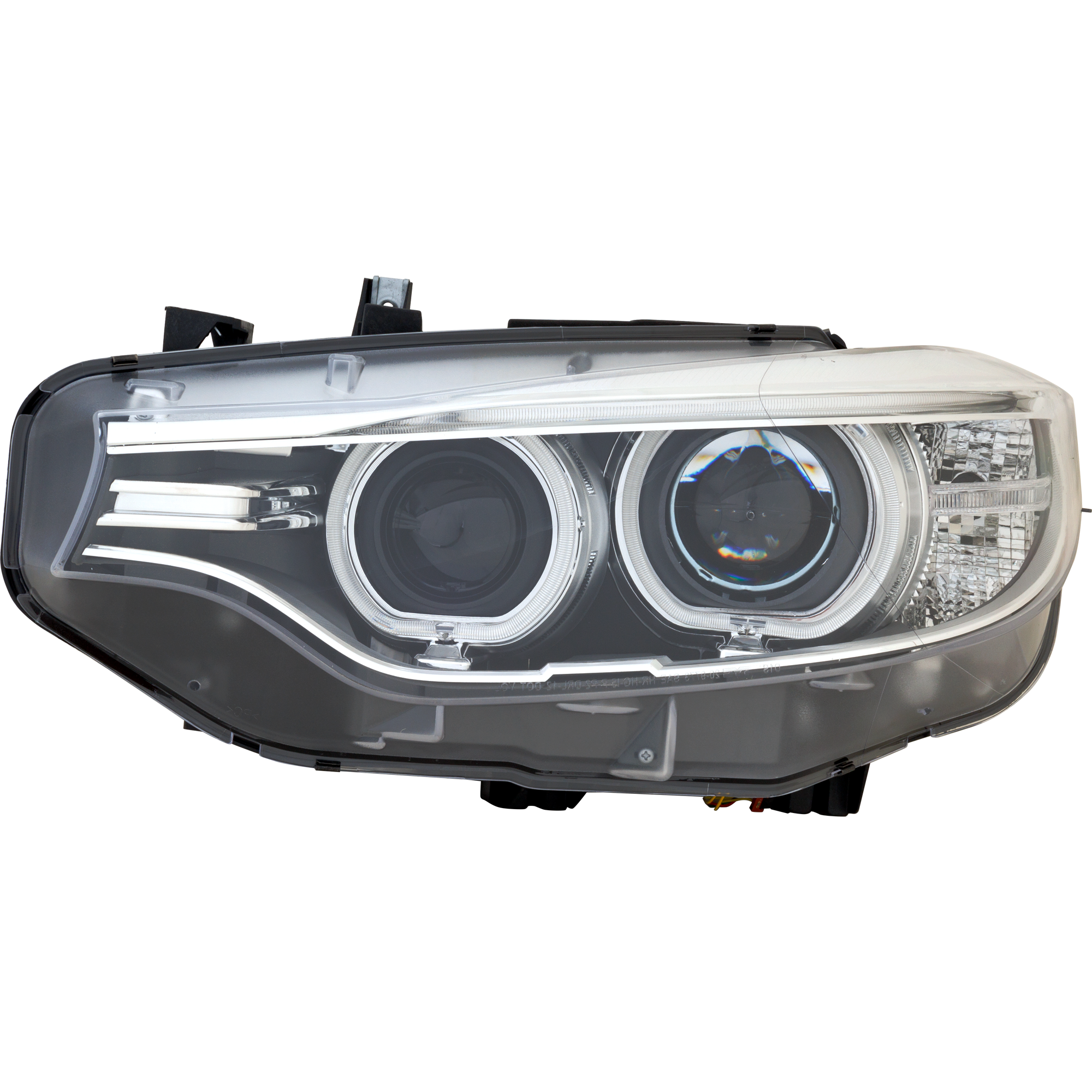 AM 4 SERIES 14-20 HEAD LAMP LH Lens and Housing HID Xenon w o HID Kit w Adaptive Headlight Convertible Coupe Sedan SKU RB10010050U Partslink BM2518156 OEM 63117377853