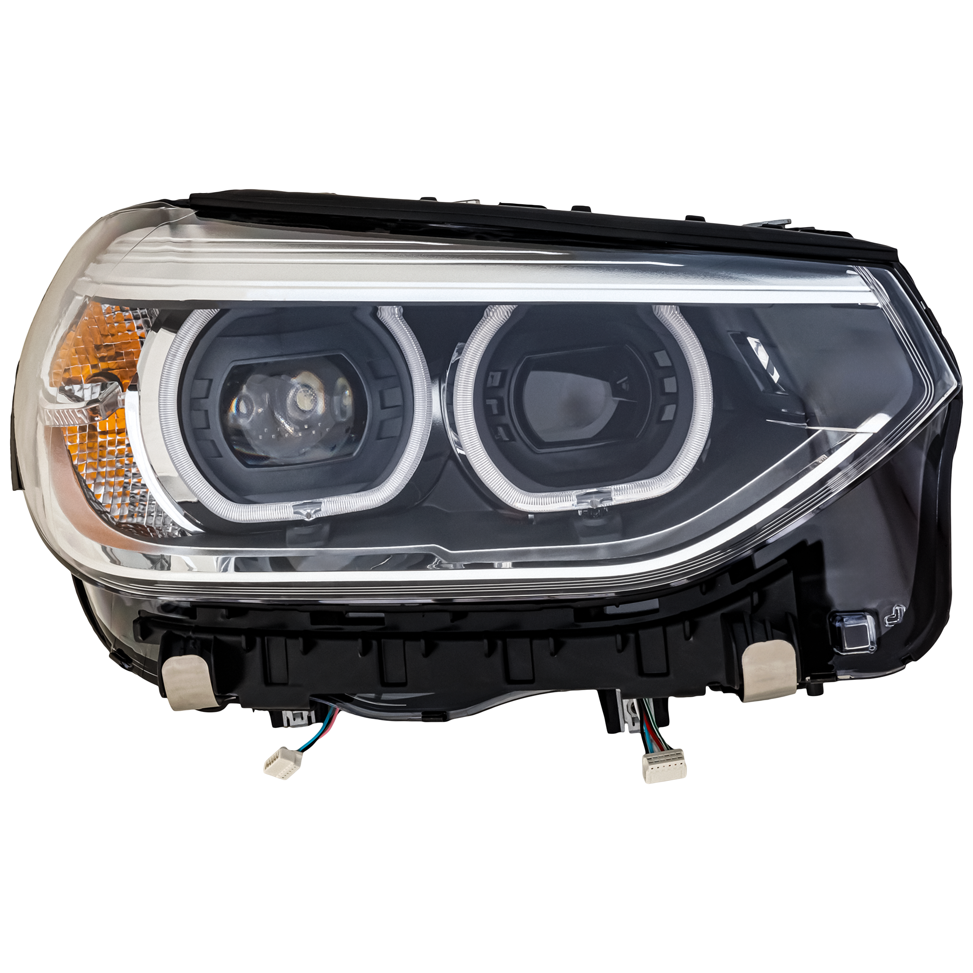 AM X3-18-21 X4-19-21 HEAD LAMP RH Assembly LED w o Adaptive Headlights w Cornering Lamps SKU RB10010061A OEM 63117466122 PFM
