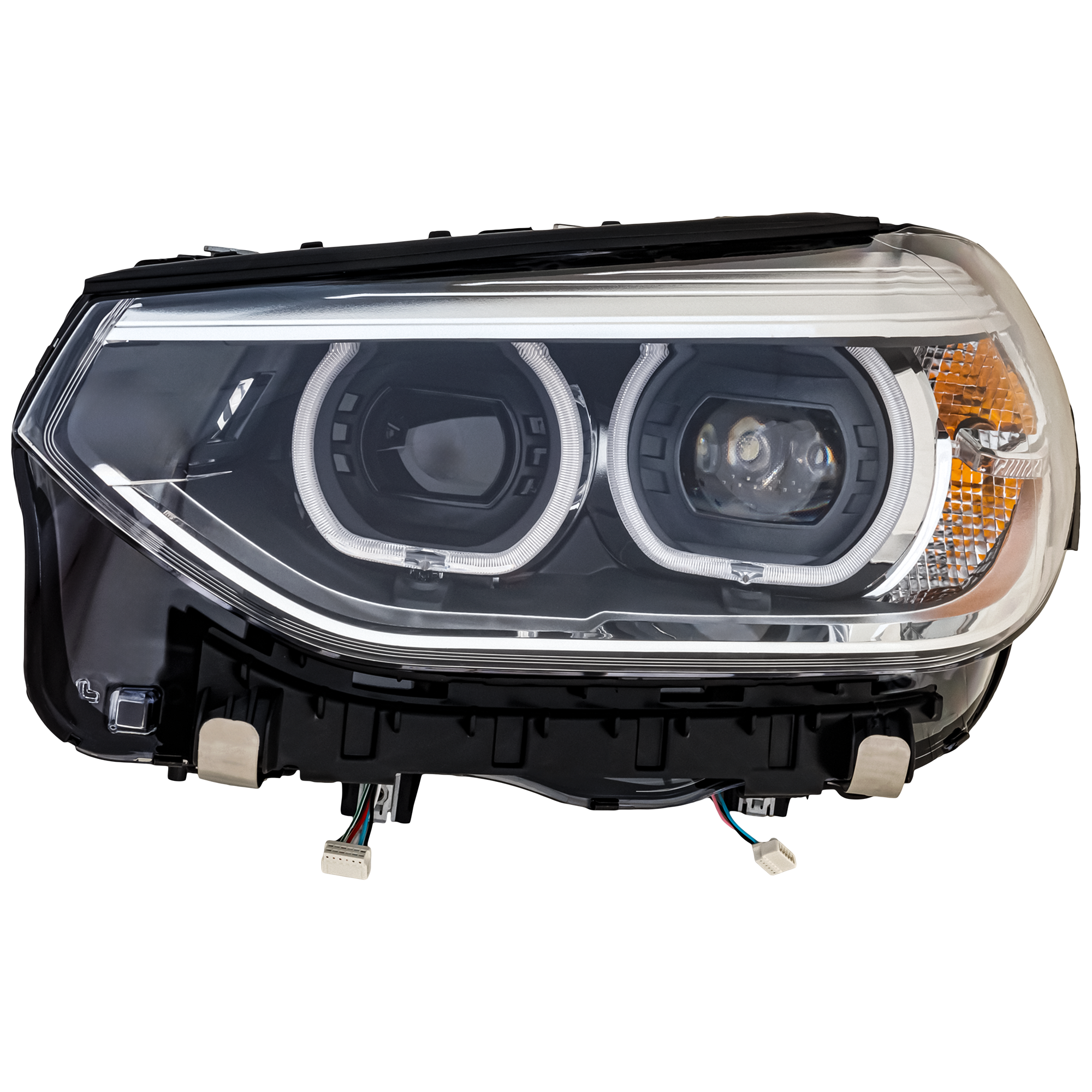 AM X3-18-21 X4-19-21 HEAD LAMP LH Assembly LED w o Adaptive Headlights w Cornering Lamps SKU RB10010062A OEM 63117466121 PFM