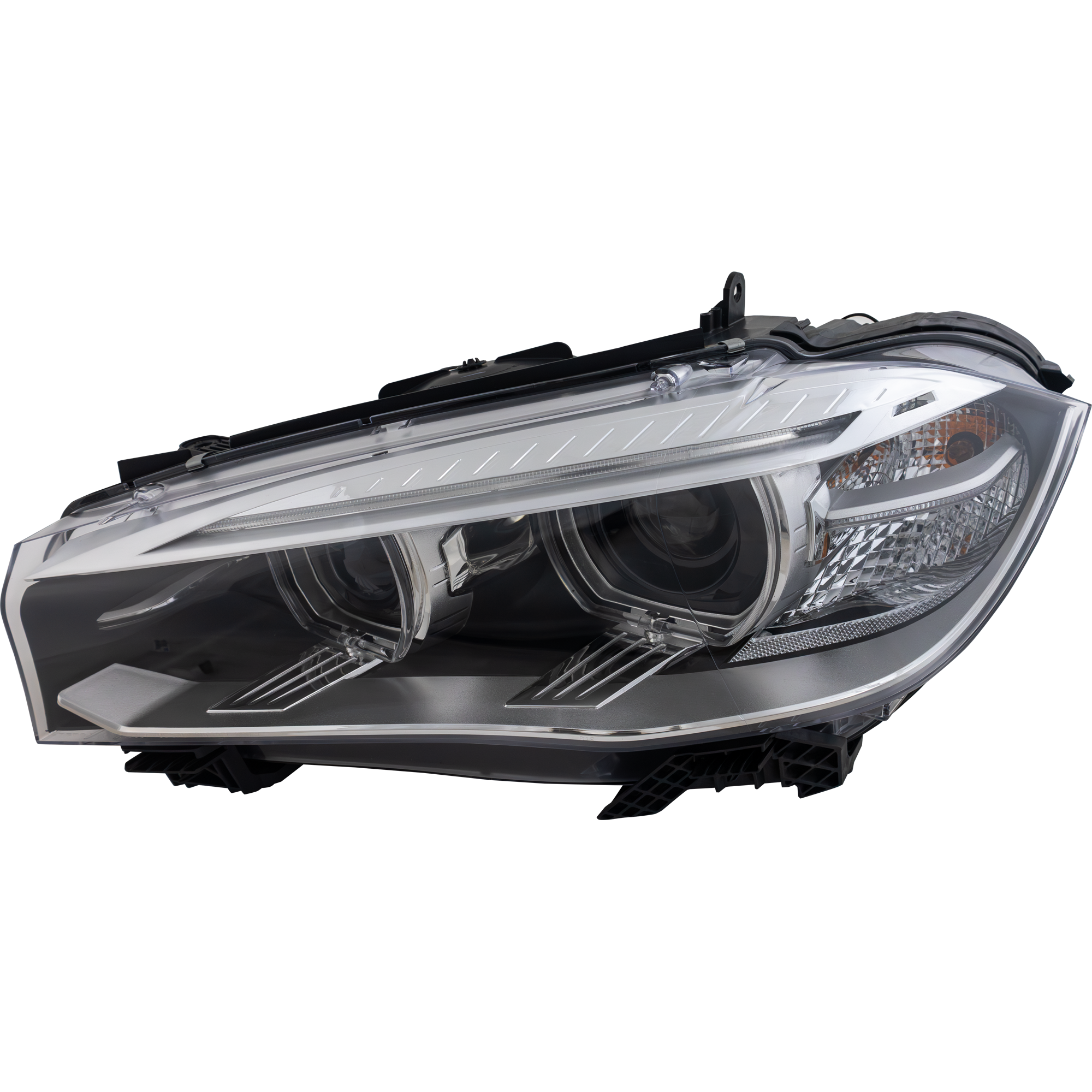 AM X5-14-18 X6-15-19 HEAD LAMP LH Lens and Housing HID Xenon w o HID Kit w Adaptive Frontlighting System SKU RB10010066U Partslink BM2518149 OEM 63117317109