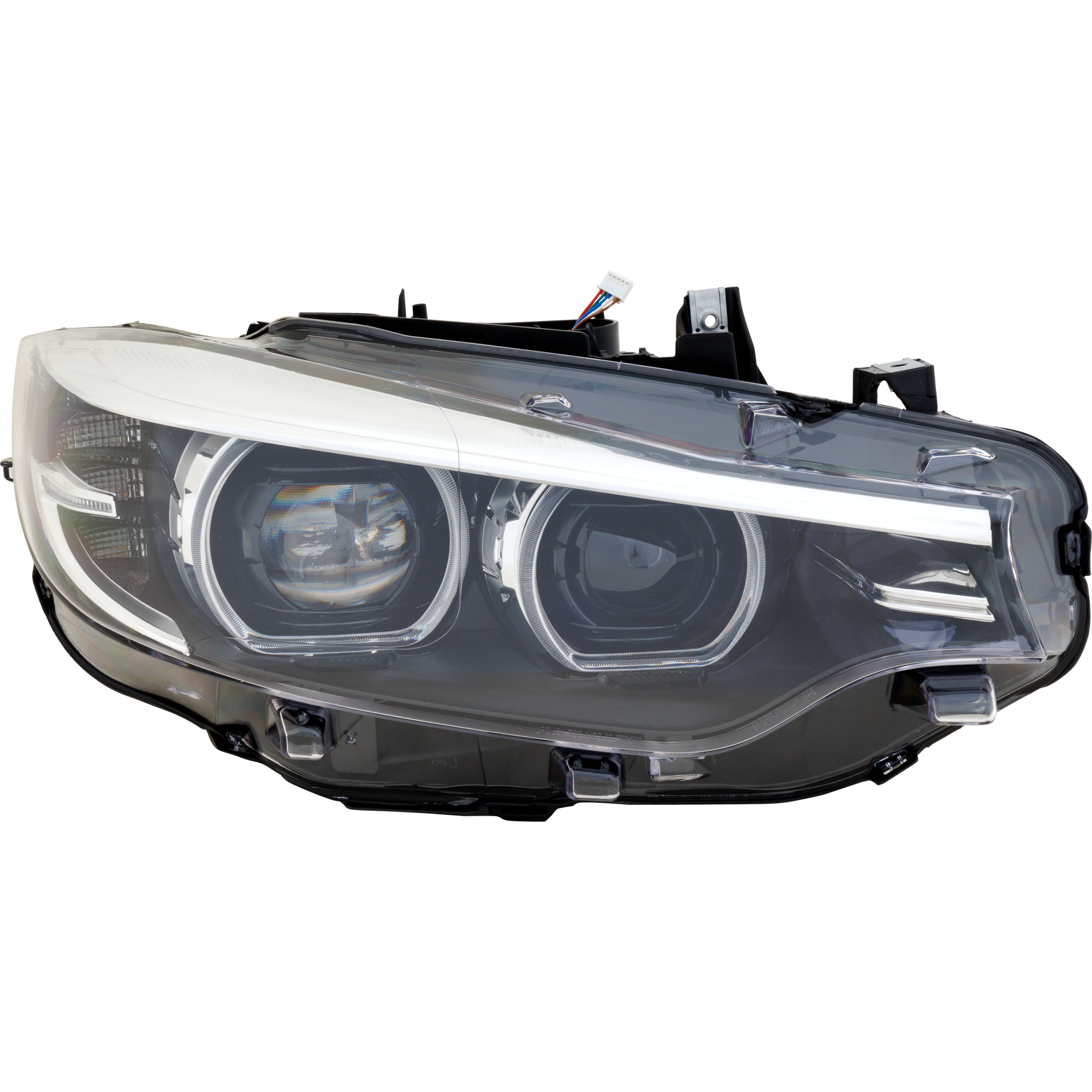 AM 4 SERIES 18-20 HEAD LAMP RH Assembly LED w o Adaptive Headlight w o Logo SKU RB10010067 Partslink BM2519182 OEM 63117478156