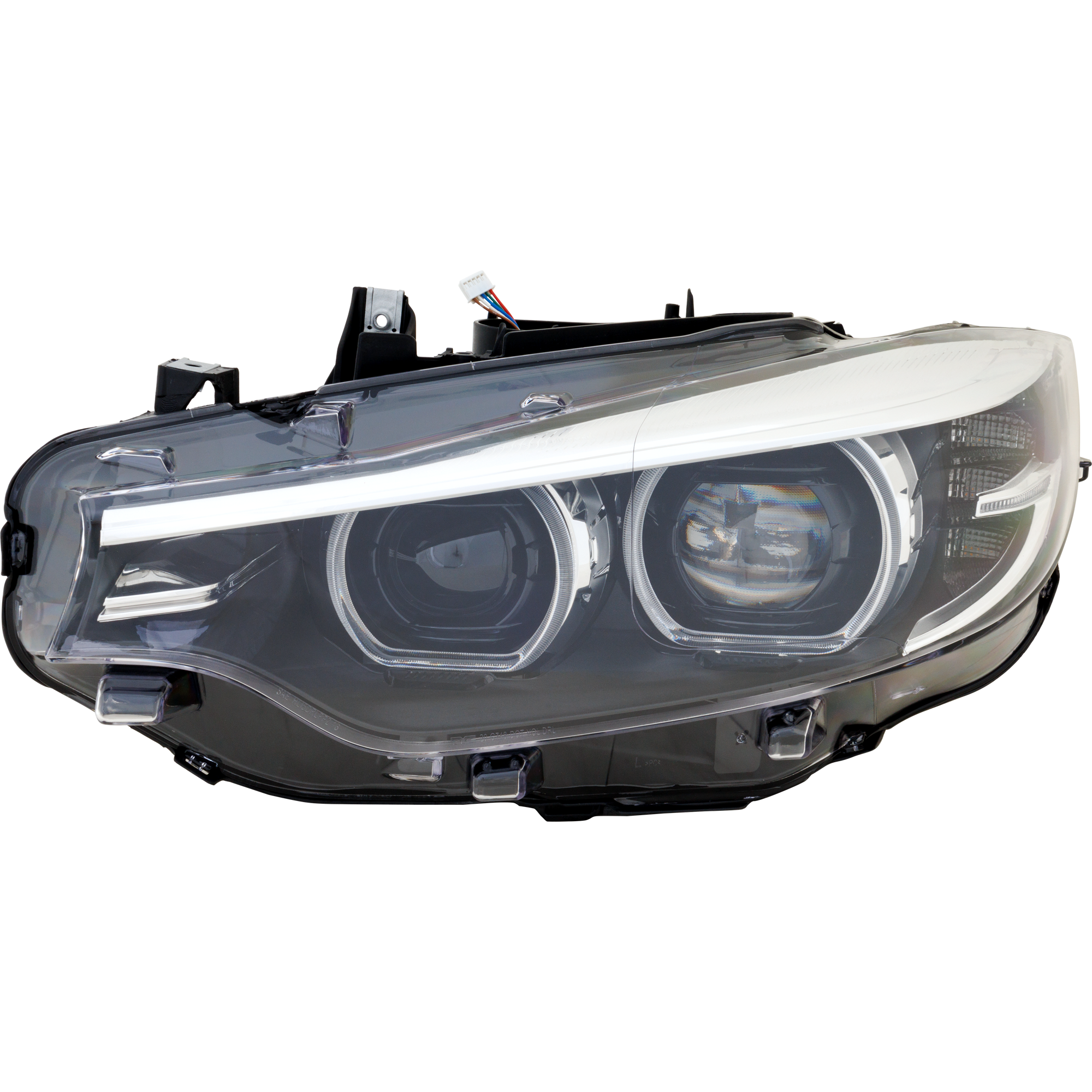 AM 4 SERIES 18-20 HEAD LAMP LH Assembly LED w o Adaptive Headlight w o Logo SKU RB10010068 Partslink BM2518182 OEM 63117478155